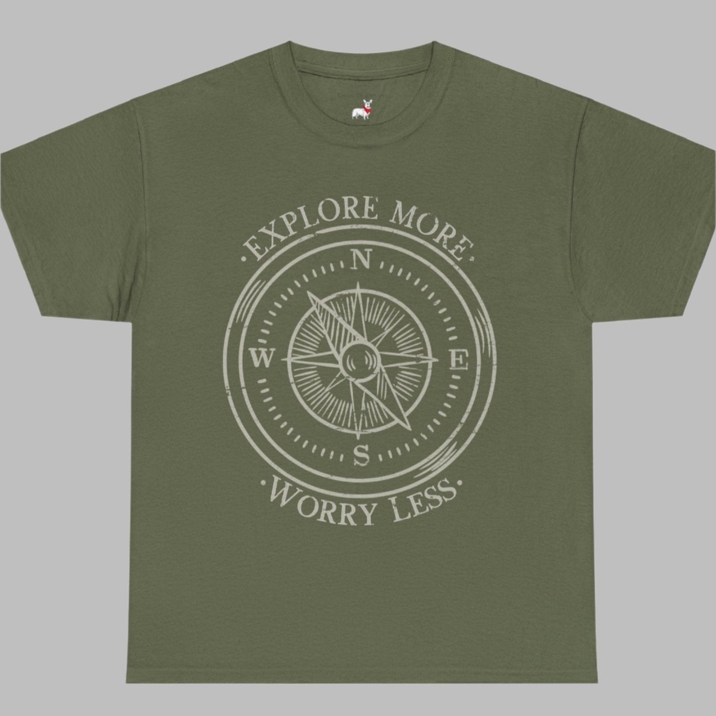 Explore More Worry Less Unisex Heavy Cotton - Men's