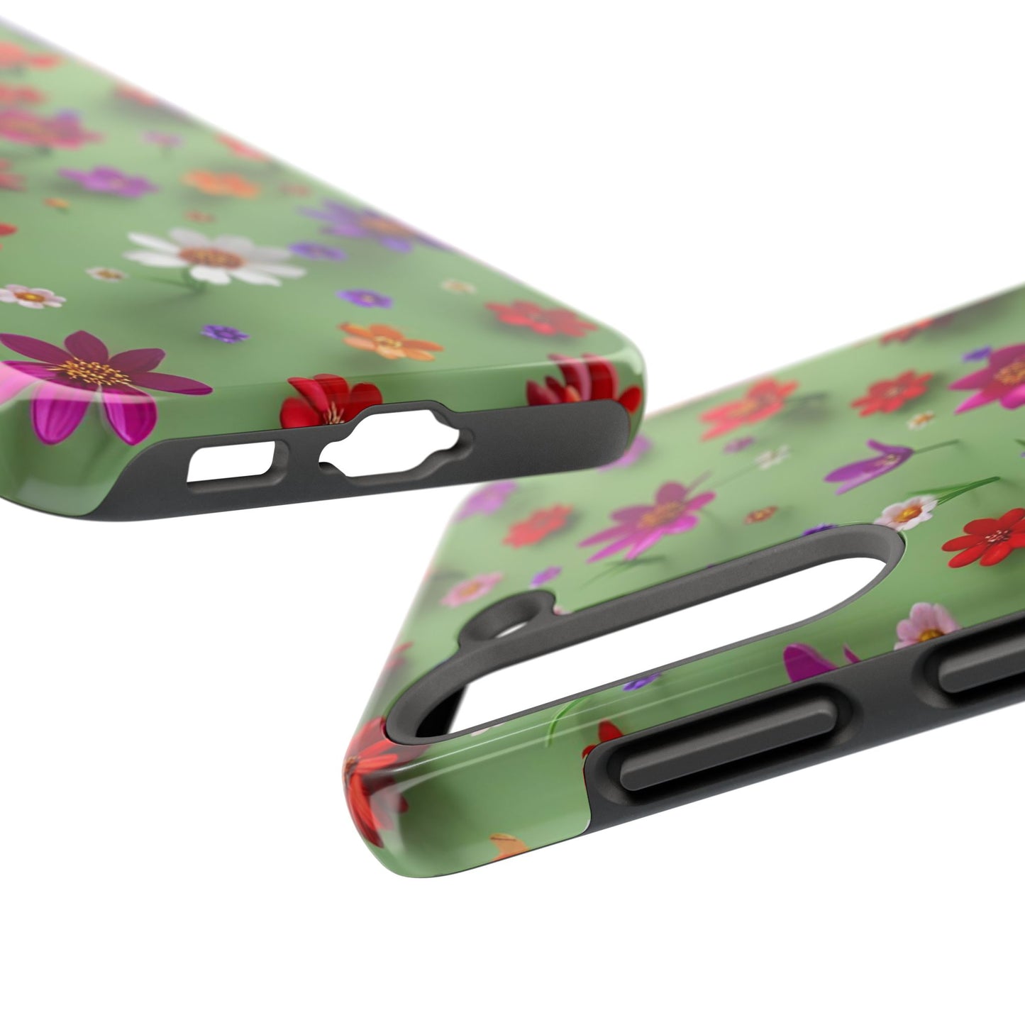 Tough Phone Cases - Summer Flowers in 3D