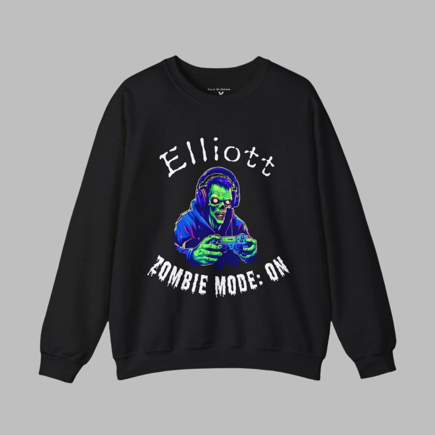 Gamer Sweatshirt Zombie Mode On - Unisex - Men's