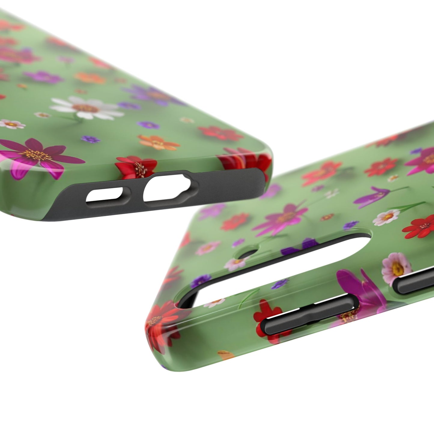 Tough Phone Cases - Summer Flowers in 3D