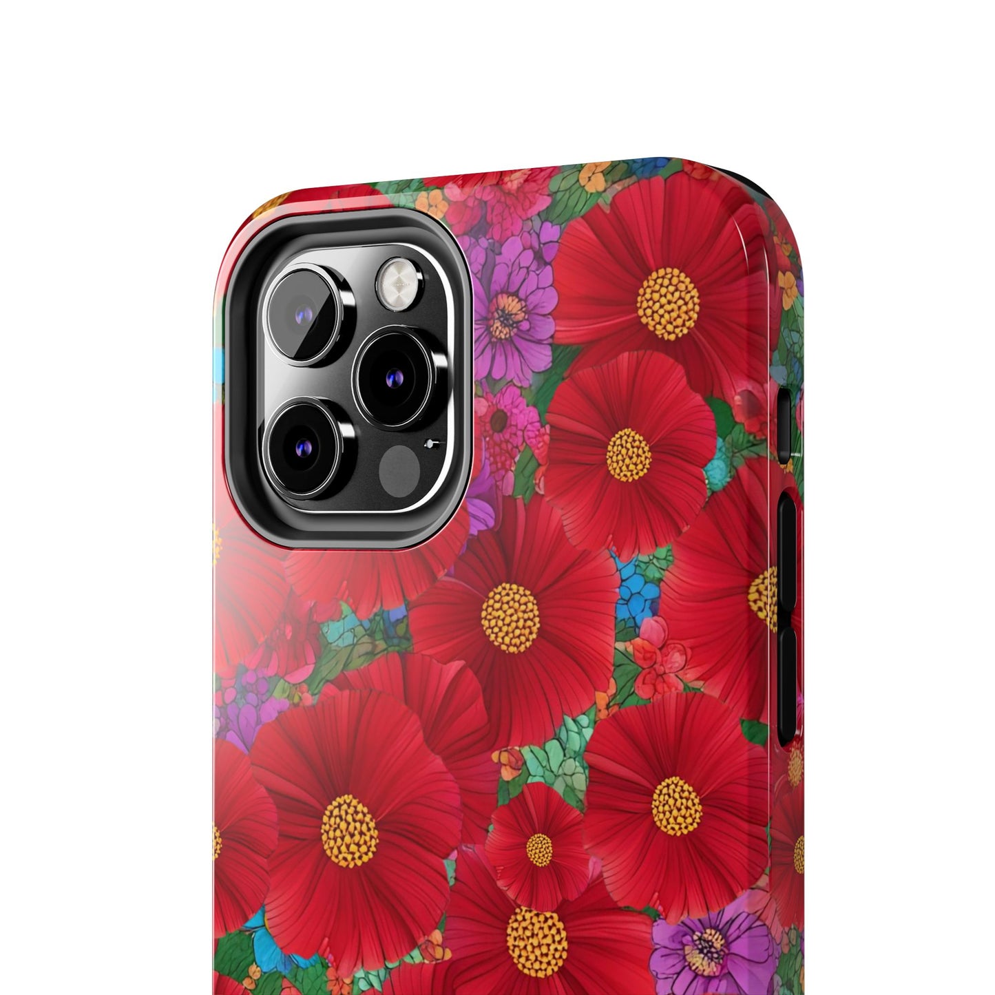 Tough Phone Cases - Beautiful Bold Red Poppies