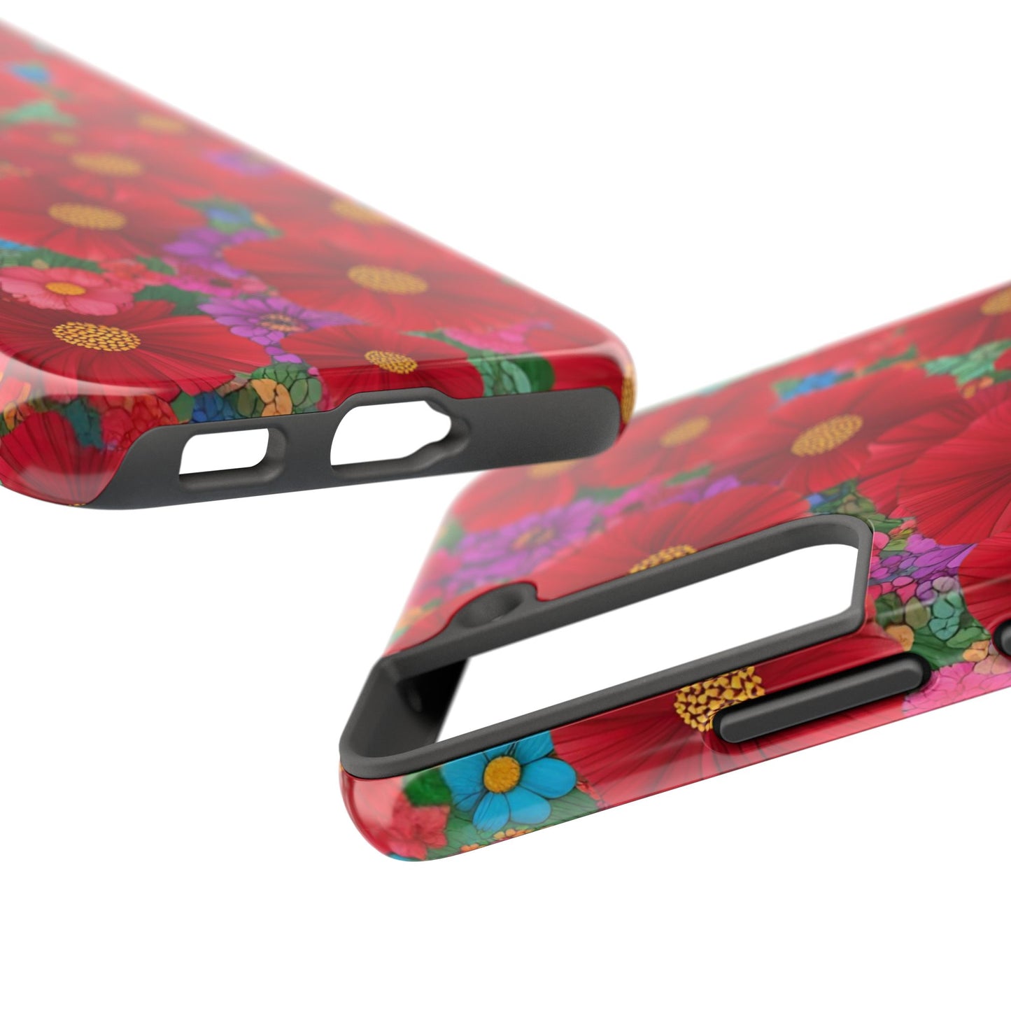 Tough Phone Cases - Beautiful Bold Red Poppies