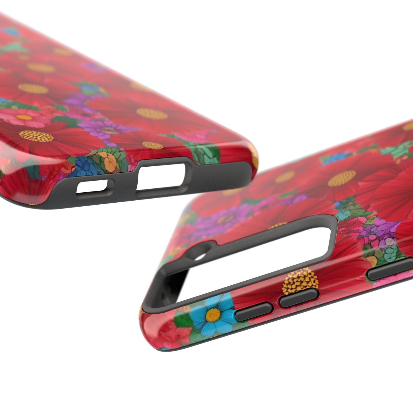 Tough Phone Cases - Beautiful Bold Red Poppies