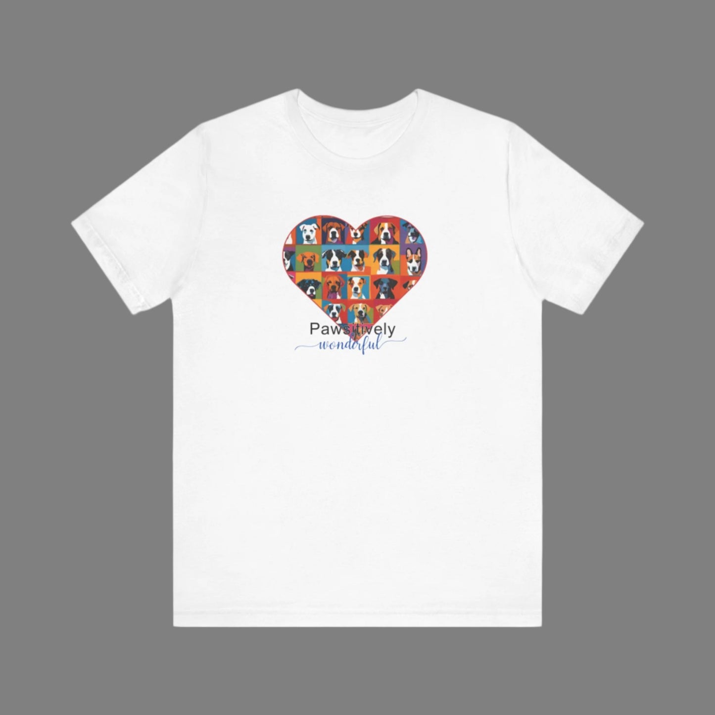 Pawsitively Wonderful Rescuers Fosters Vets Dog Lovers Tee - Men
