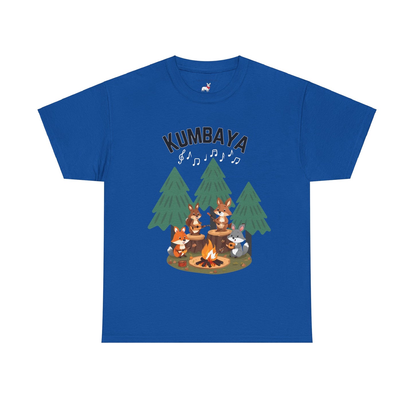Playful Camping Tee Kumbaya Singing around the Campfire - Men's