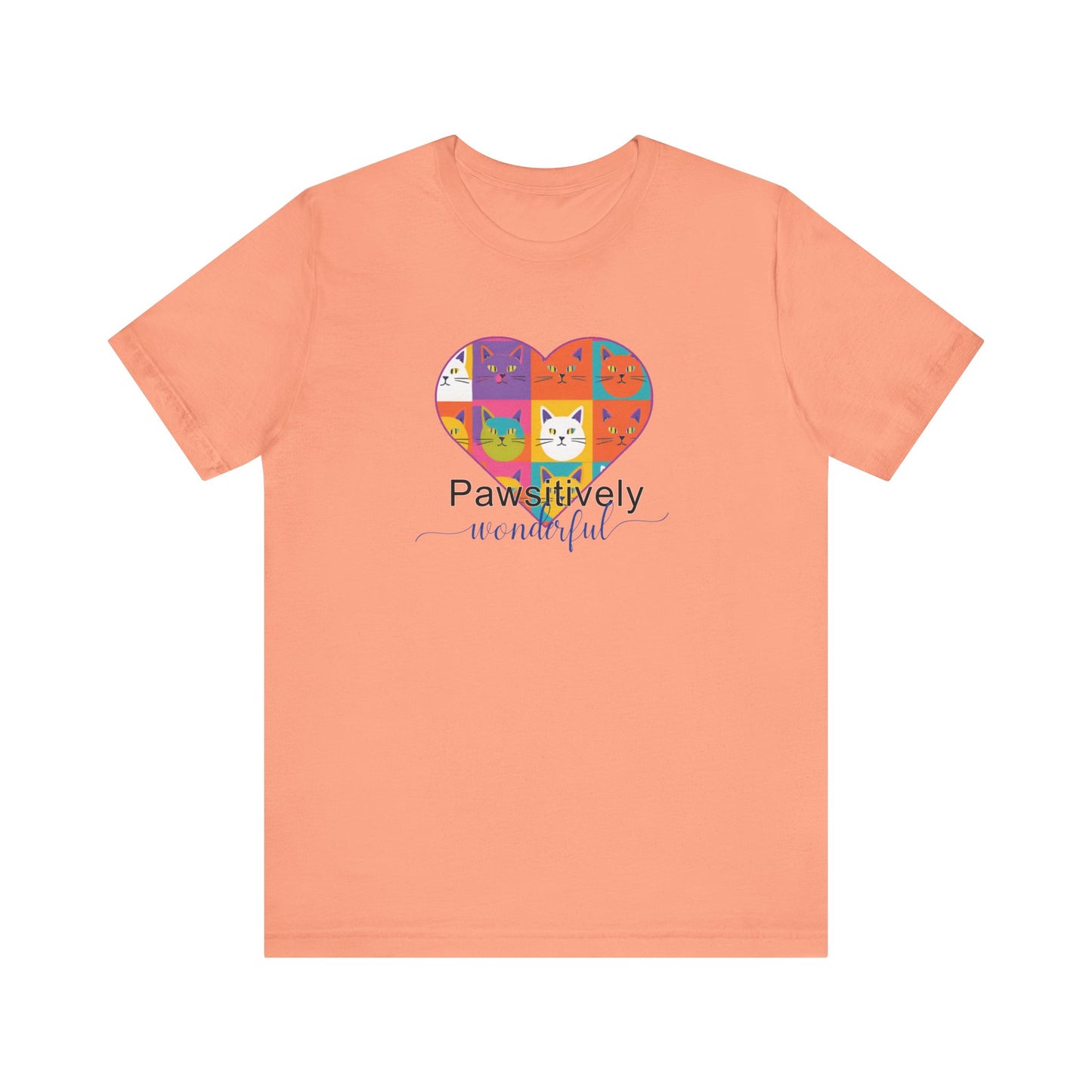 Pawsitively Wonderful Rescuers Fosters Vets Cat Lovers Tee - Women's