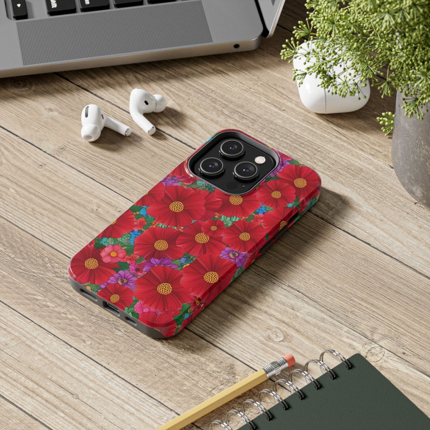 Tough Phone Cases - Beautiful Bold Red Poppies