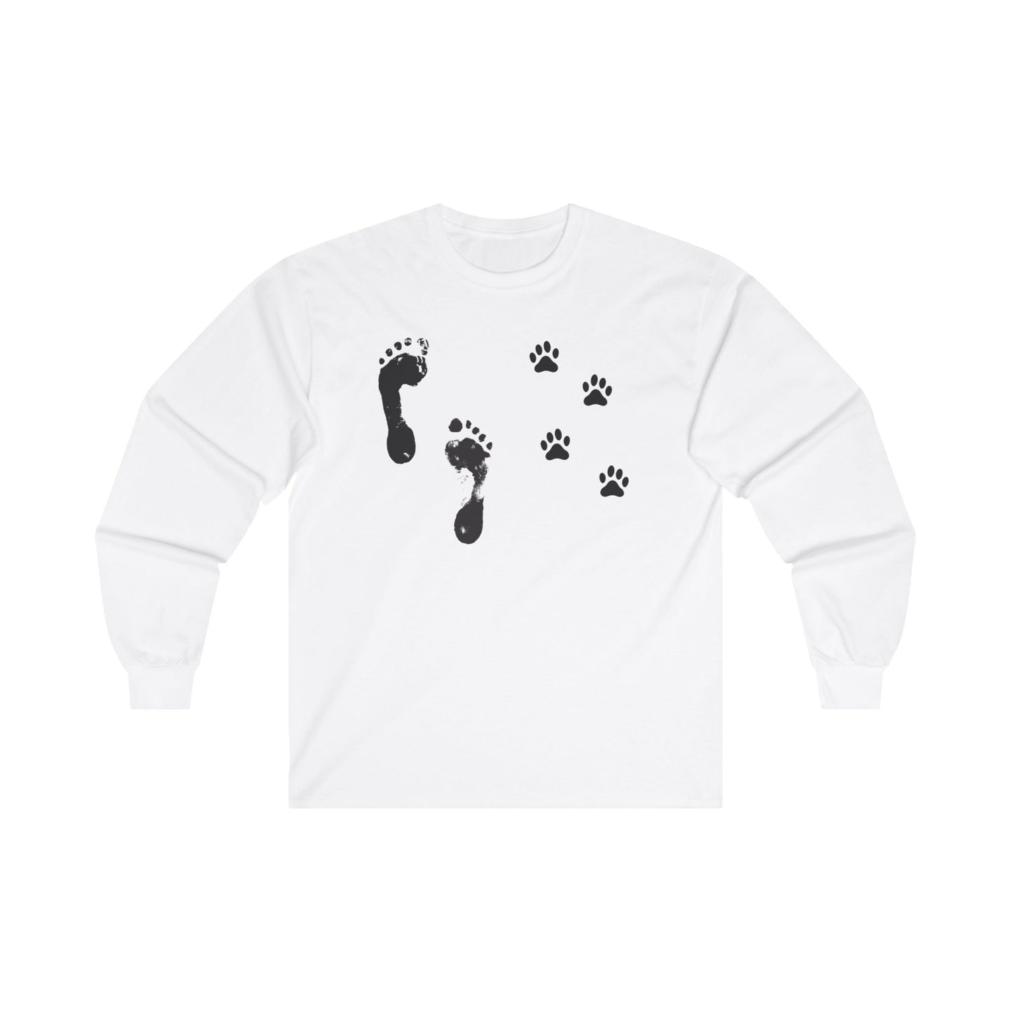 Friends - Pawprints and Footprints Unisex Tee - Men's