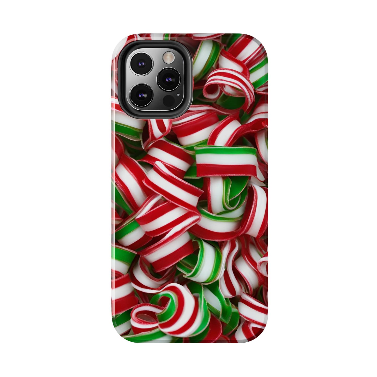 Christmas Ribbon Candy - Tough Phone Case for iPhone and Samsung Smartphones