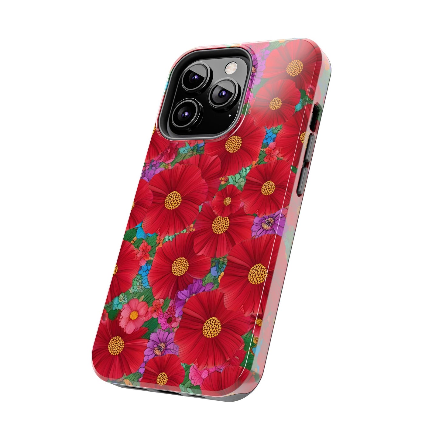 Tough Phone Cases - Beautiful Bold Red Poppies