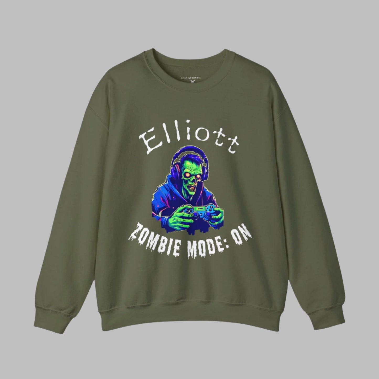 Gamer Sweatshirt Zombie Mode On - Unisex - Men's