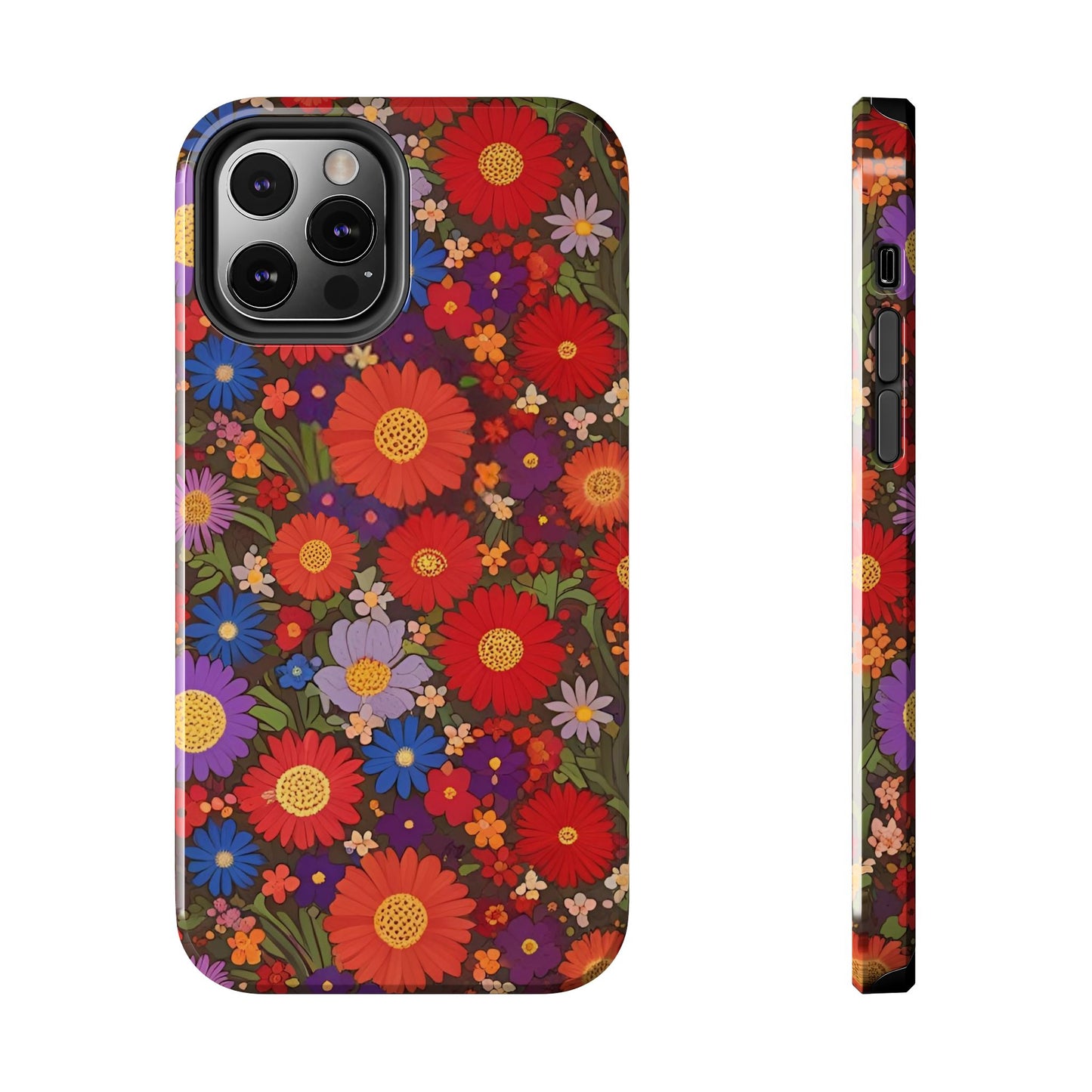 Tough Phone Cases - Vintage Flowers