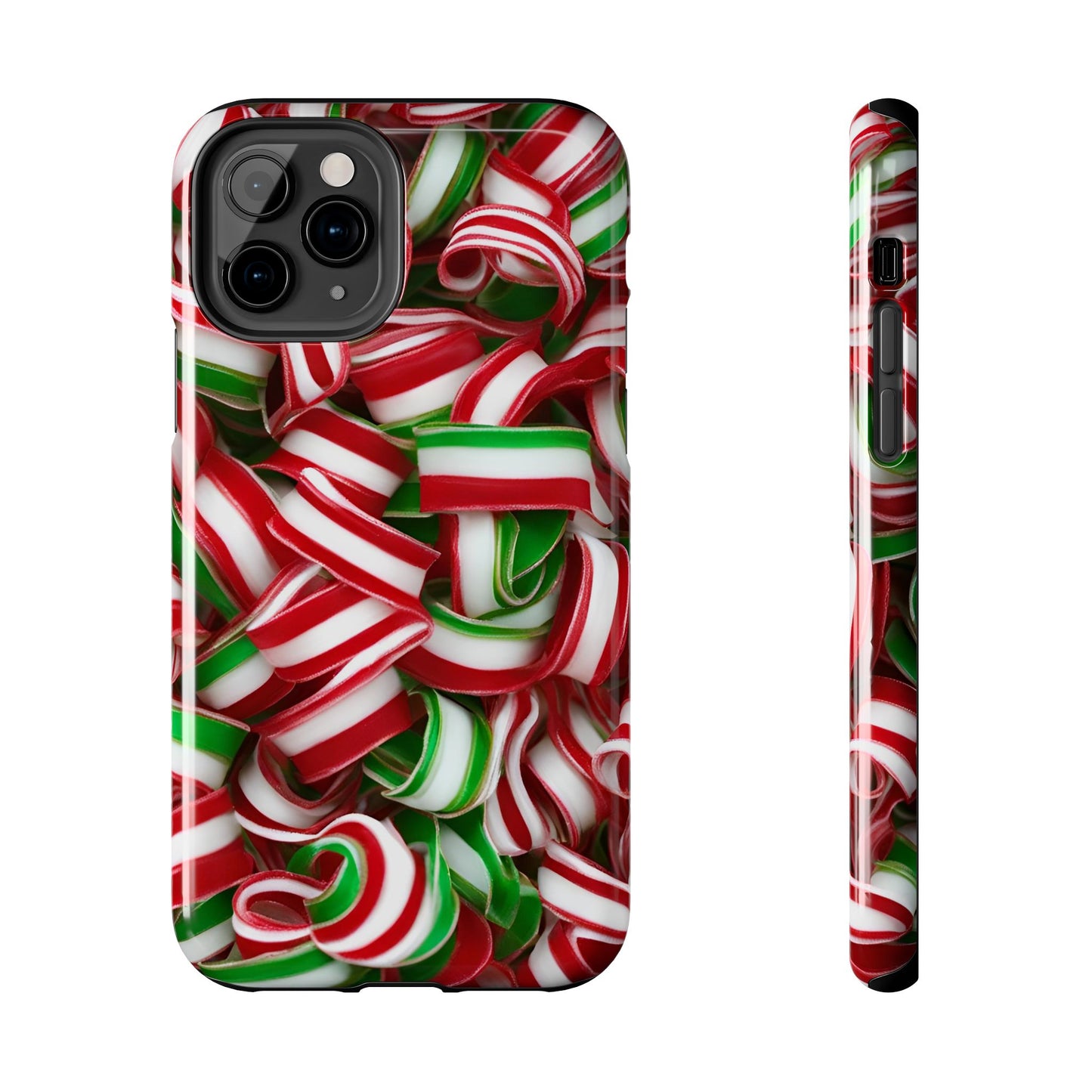 Christmas Ribbon Candy - Tough Phone Case for iPhone and Samsung Smartphones