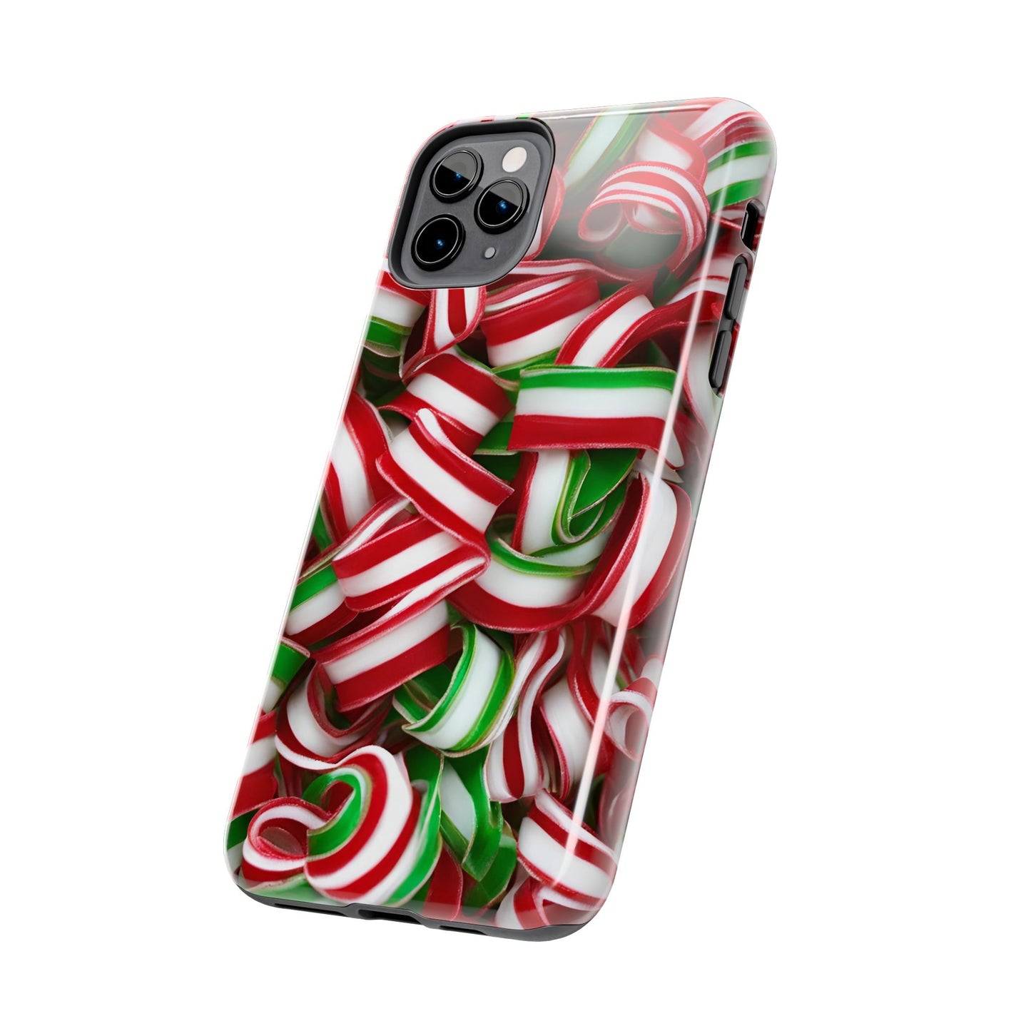 Christmas Ribbon Candy - Tough Phone Case for iPhone and Samsung Smartphones