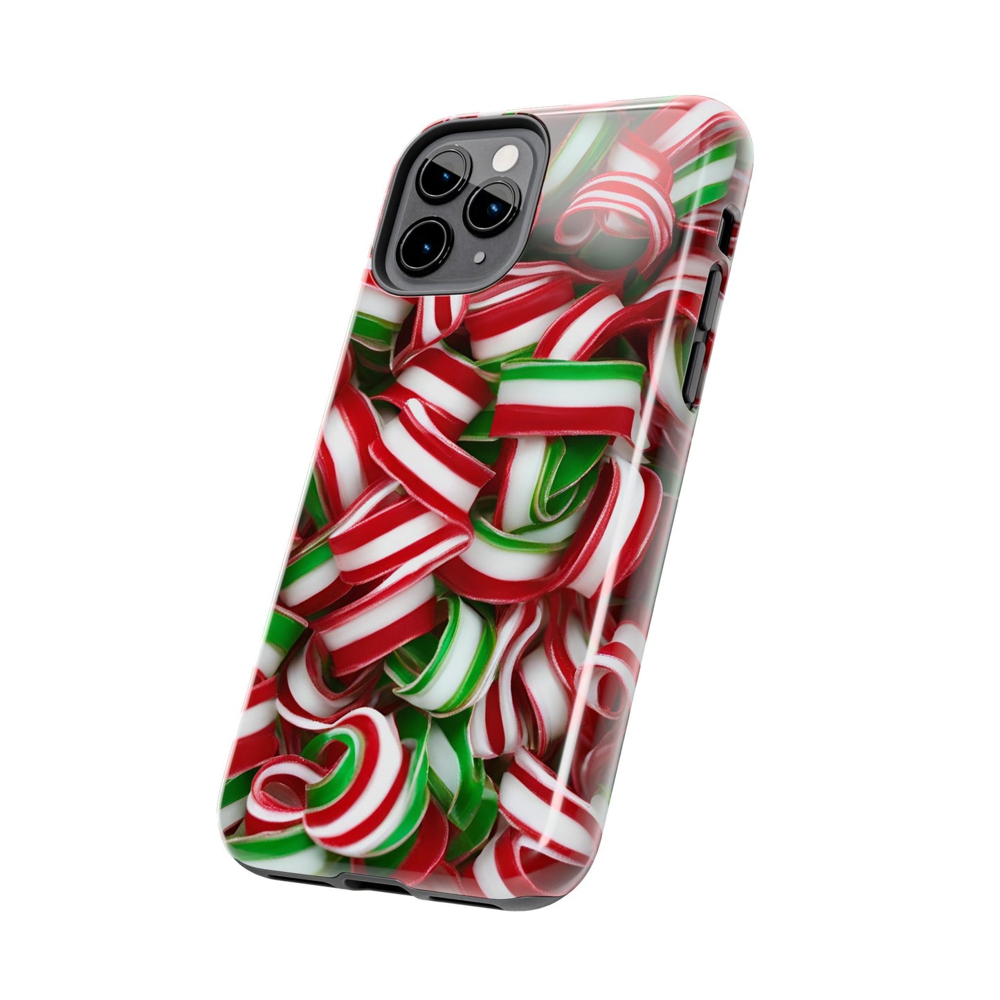 Christmas Ribbon Candy - Tough Phone Case for iPhone and Samsung Smartphones