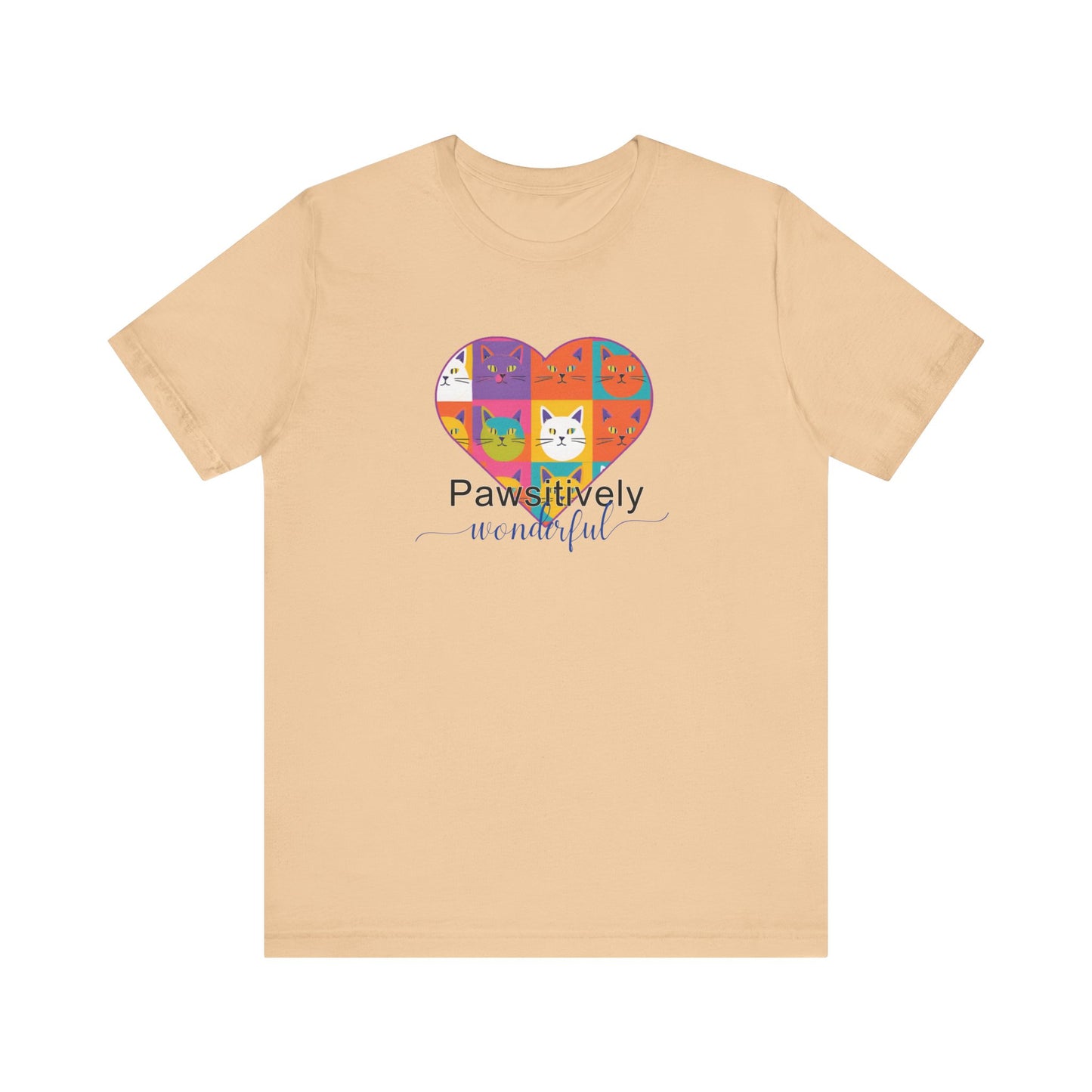 Pawsitively Wonderful Rescuers Fosters Vets Cat Lovers Tee - Women's