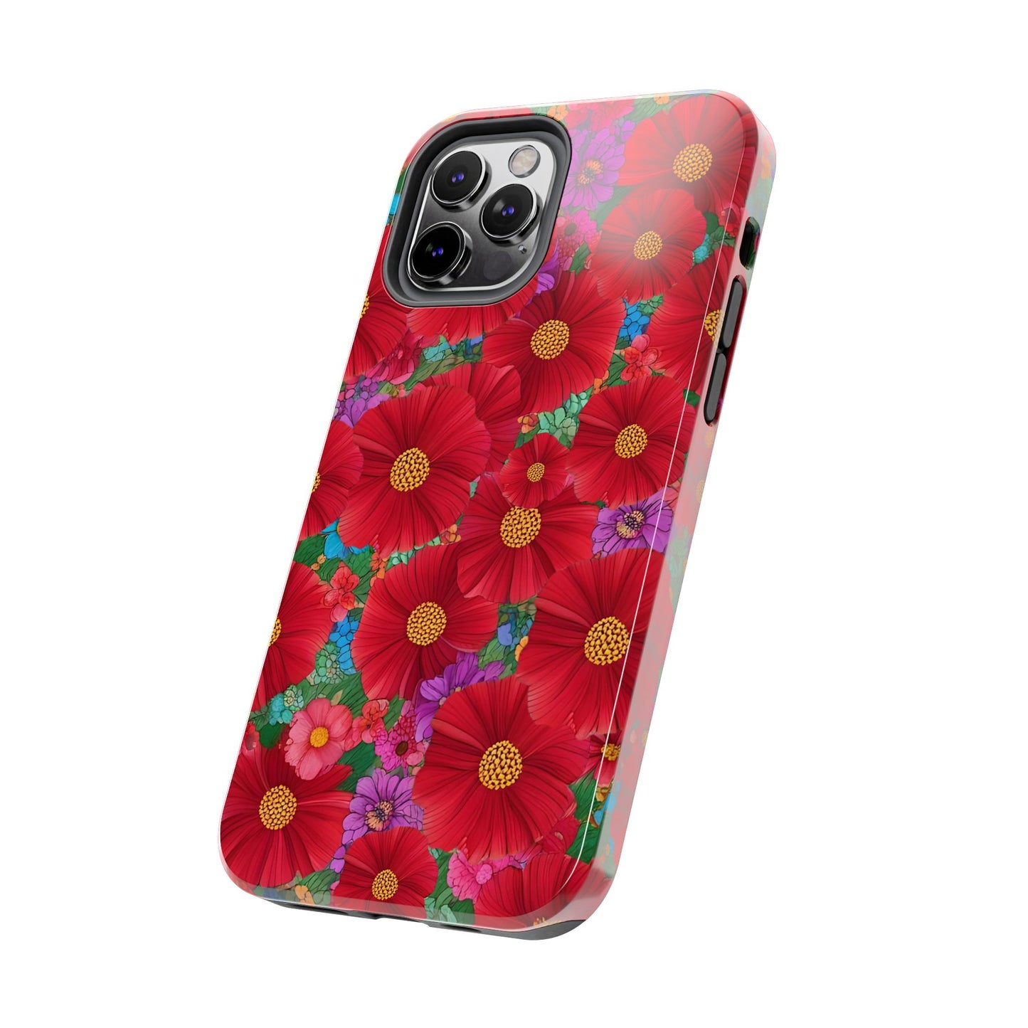 Tough Phone Cases - Beautiful Bold Red Poppies