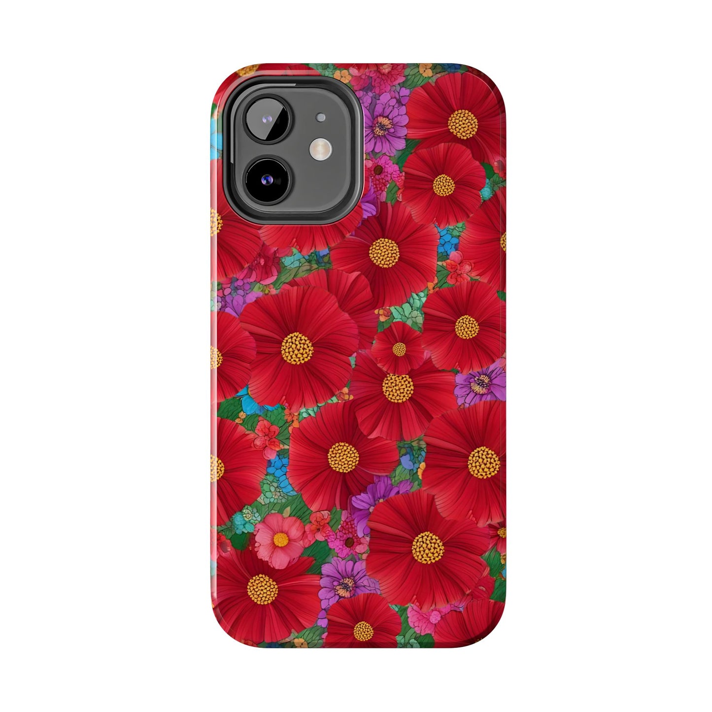 Tough Phone Cases - Beautiful Bold Red Poppies