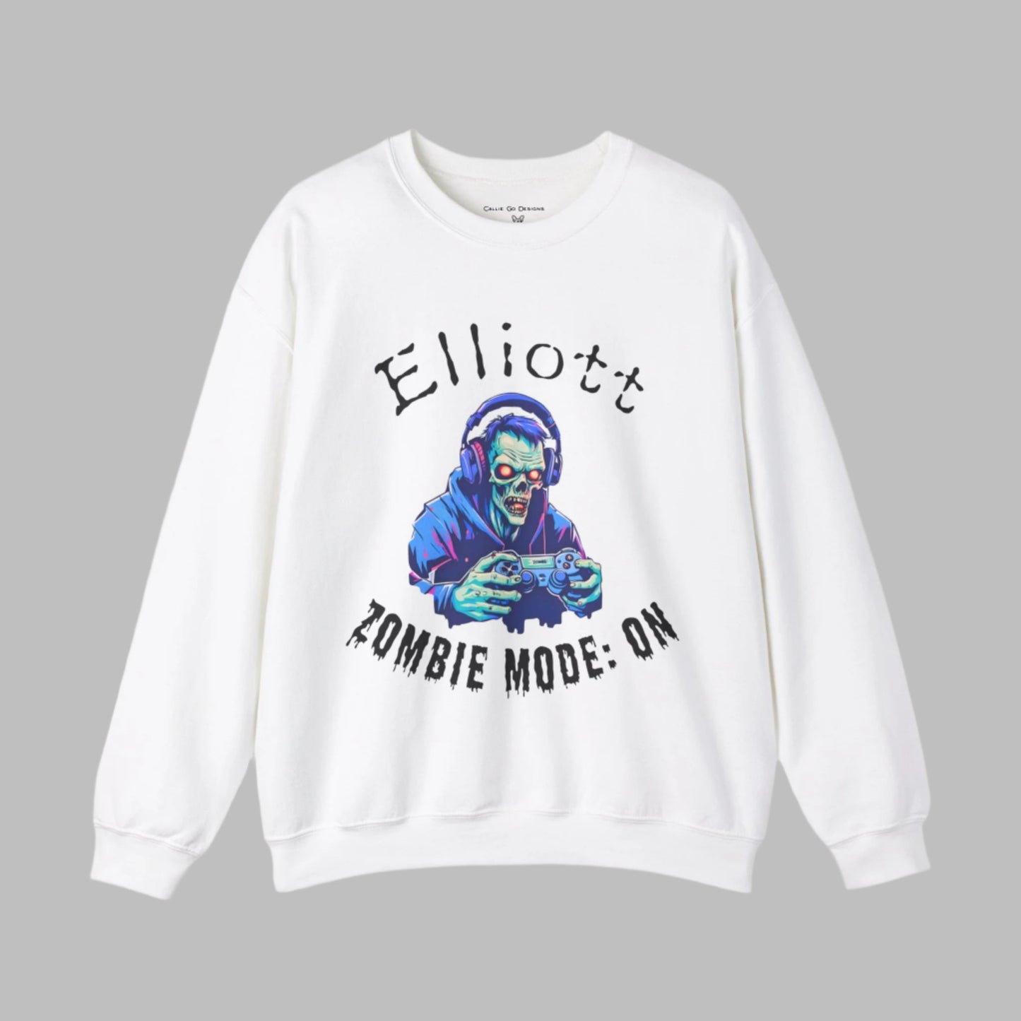 Gamer Sweatshirt Zombie Mode On - Unisex - Men's