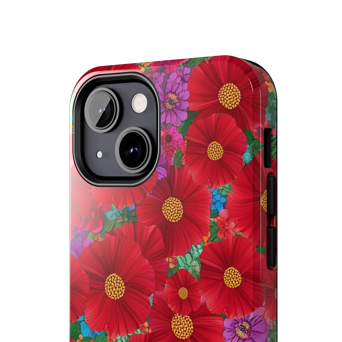 Tough Phone Cases - Beautiful Bold Red Poppies