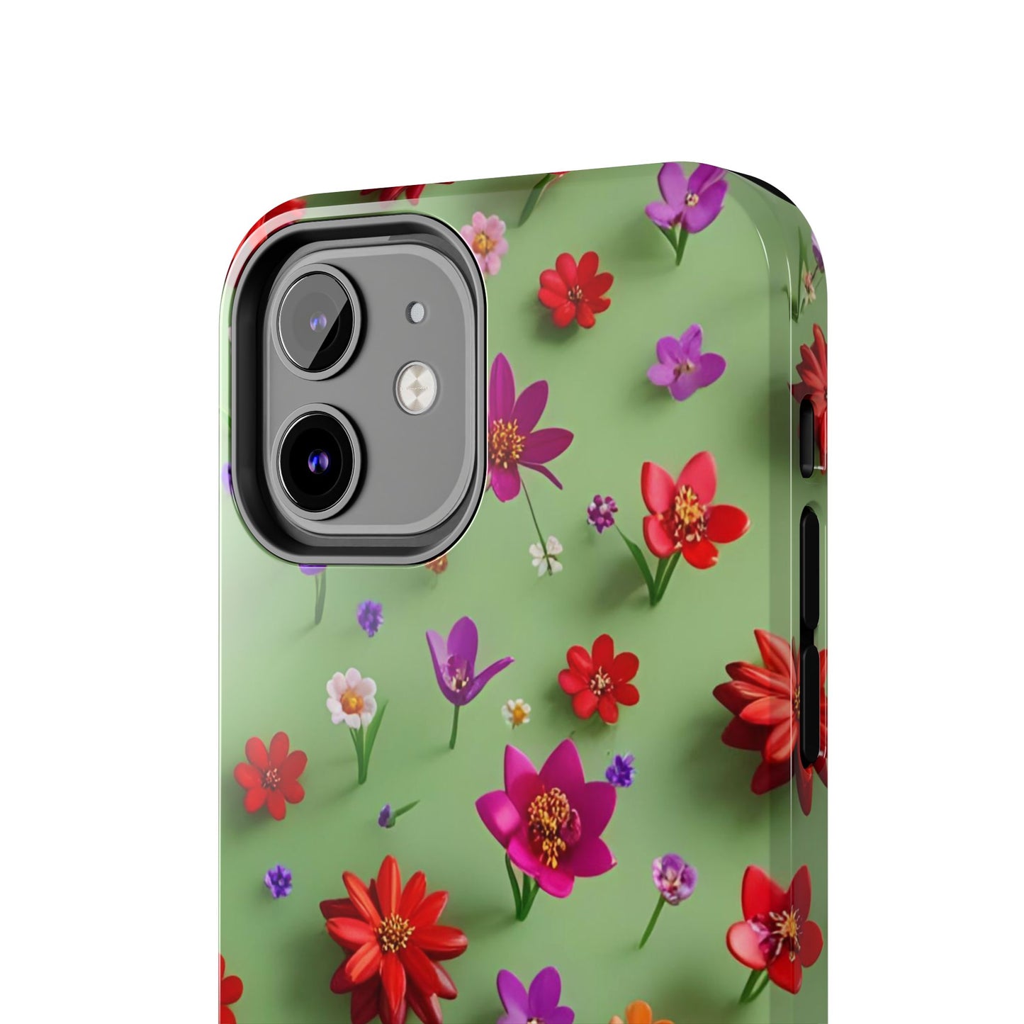 Tough Phone Cases - Summer Flowers in 3D