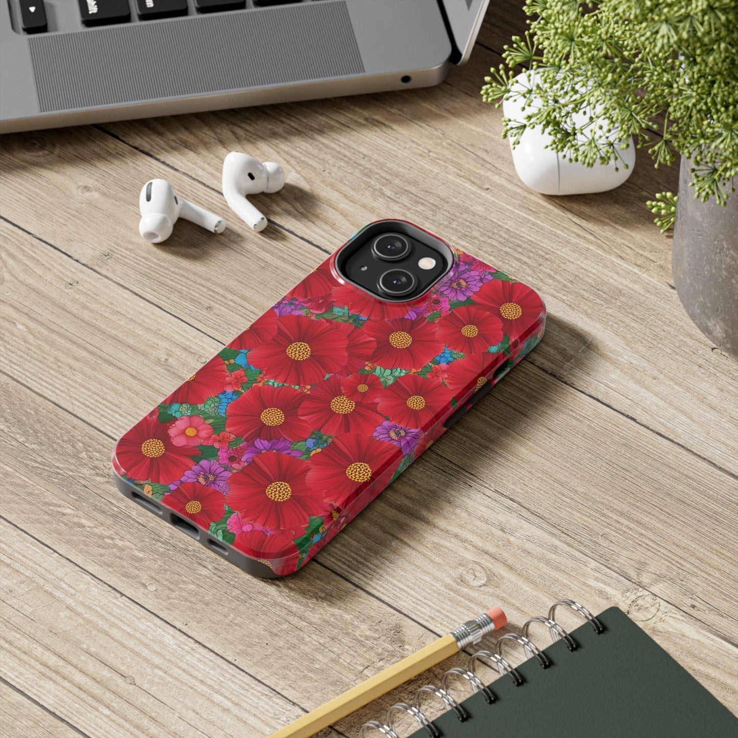 Tough Phone Cases - Beautiful Bold Red Poppies