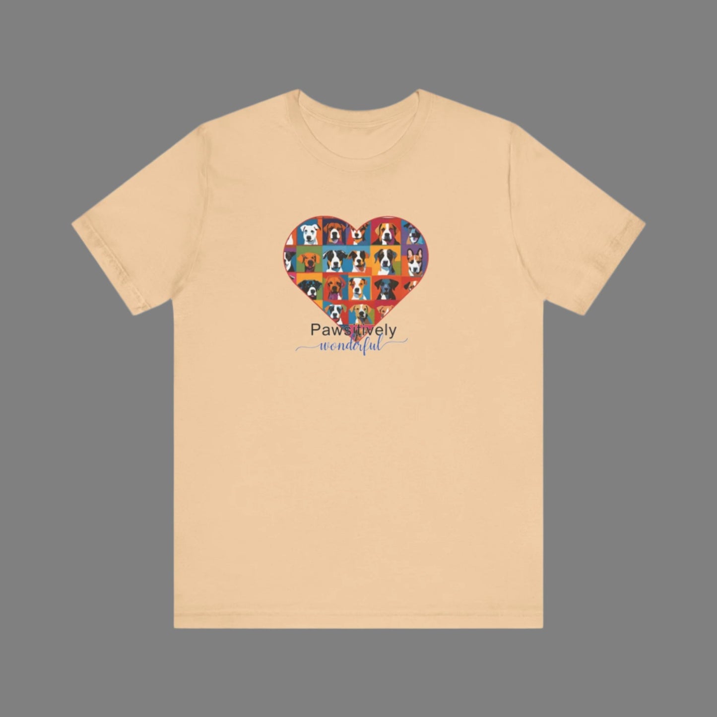 Pawsitively Wonderful Rescuers Fosters Vets Dog Lovers Tee - Men