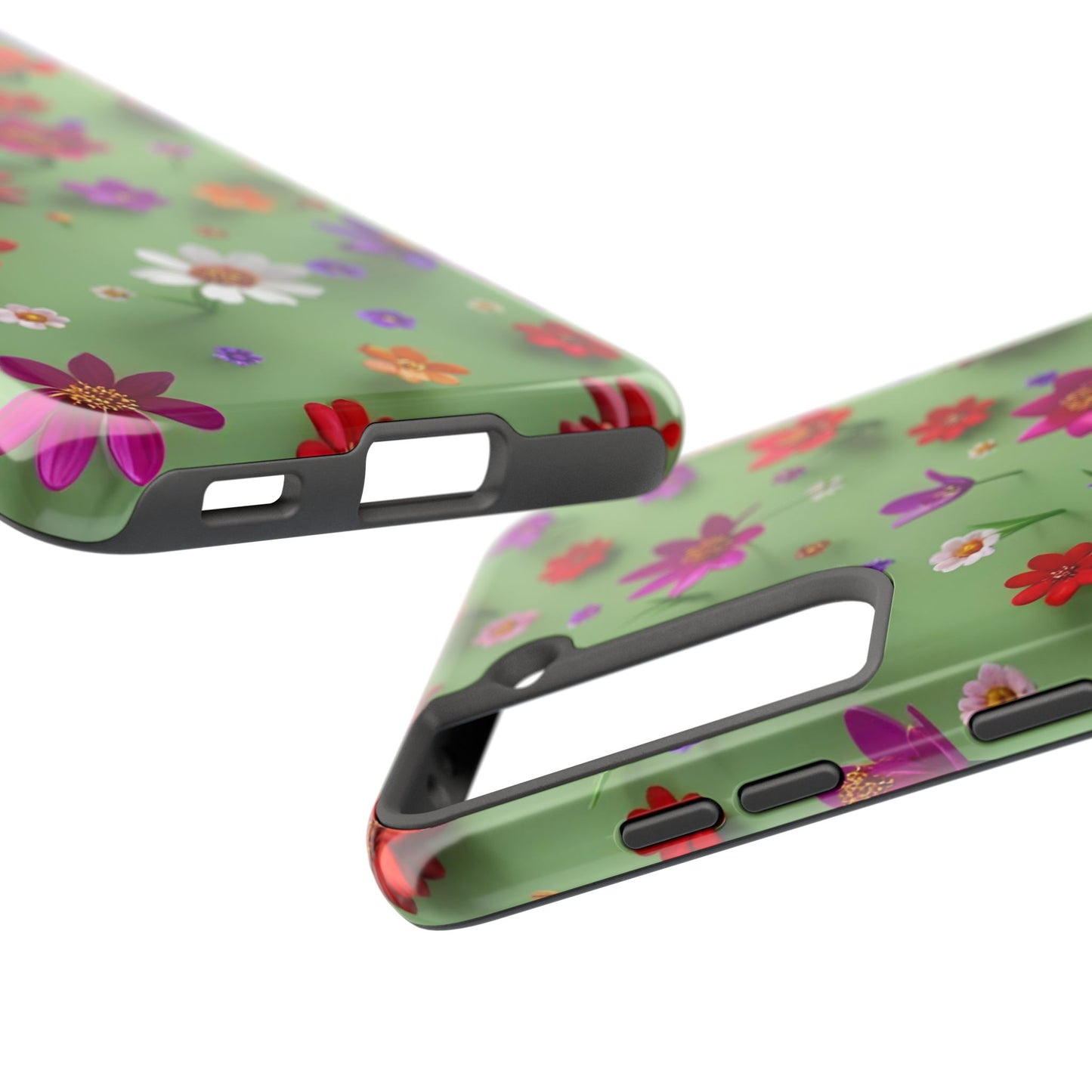 Tough Phone Cases - Summer Flowers in 3D