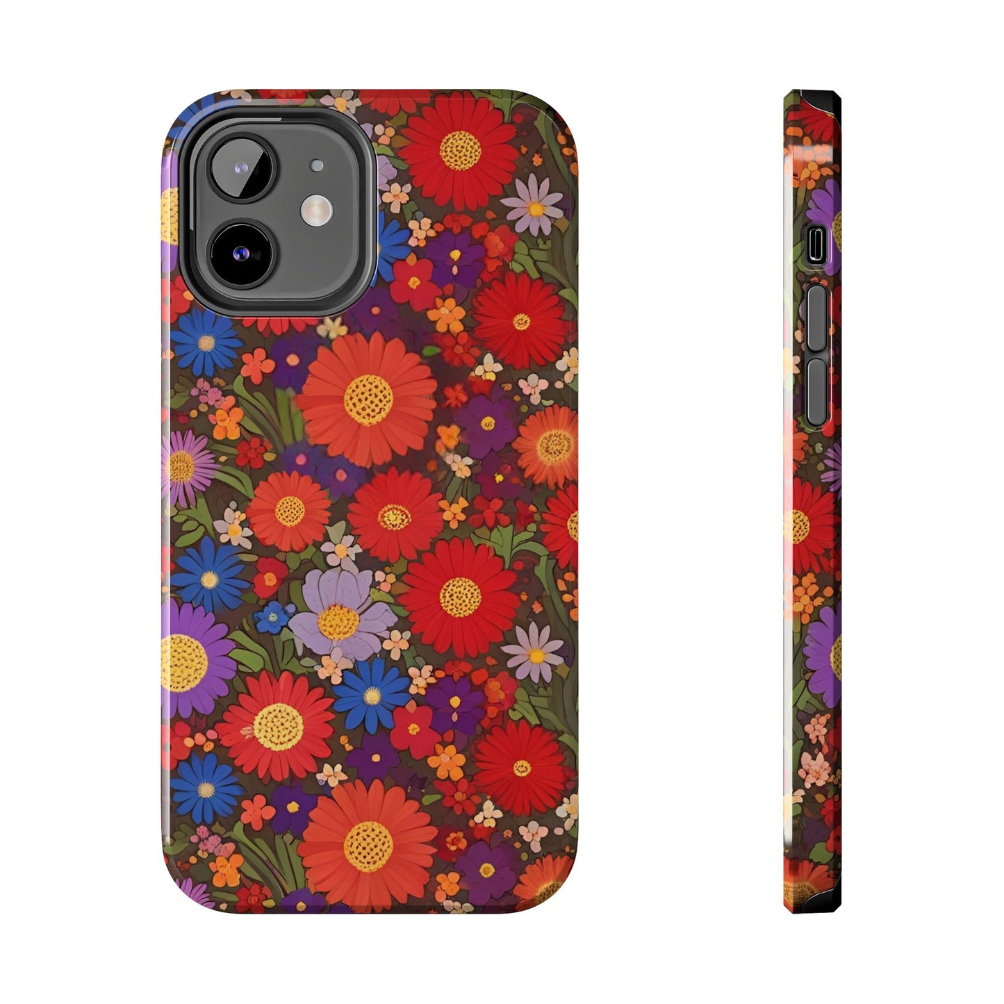 Tough Phone Cases - Vintage Flowers