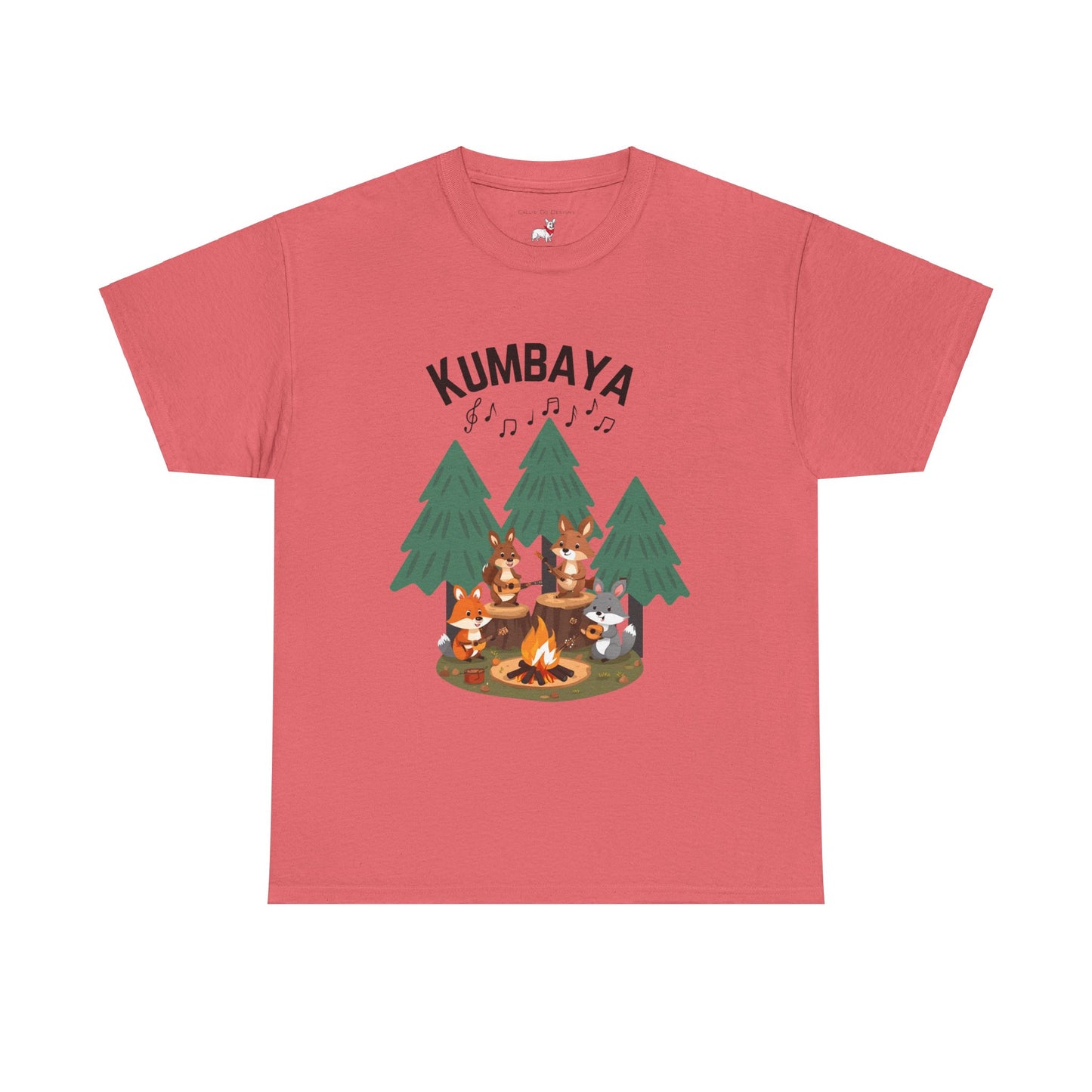 Playful Camping Tee Kumbaya Singing around the Campfire - Men's