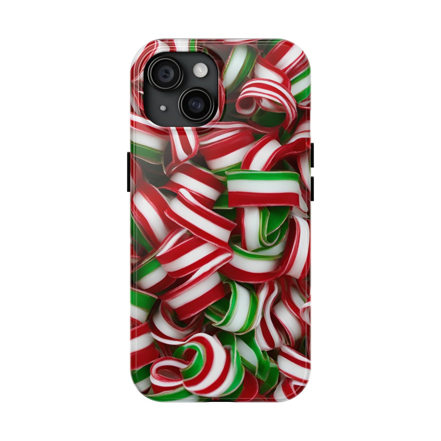 Christmas Ribbon Candy - Tough Phone Case for iPhone and Samsung Smartphones