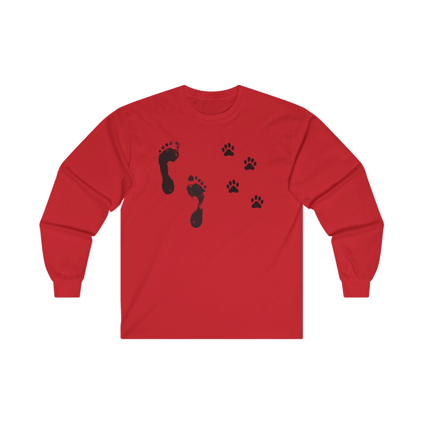 Friends - Pawprints and Footprints Unisex Tee - Men's