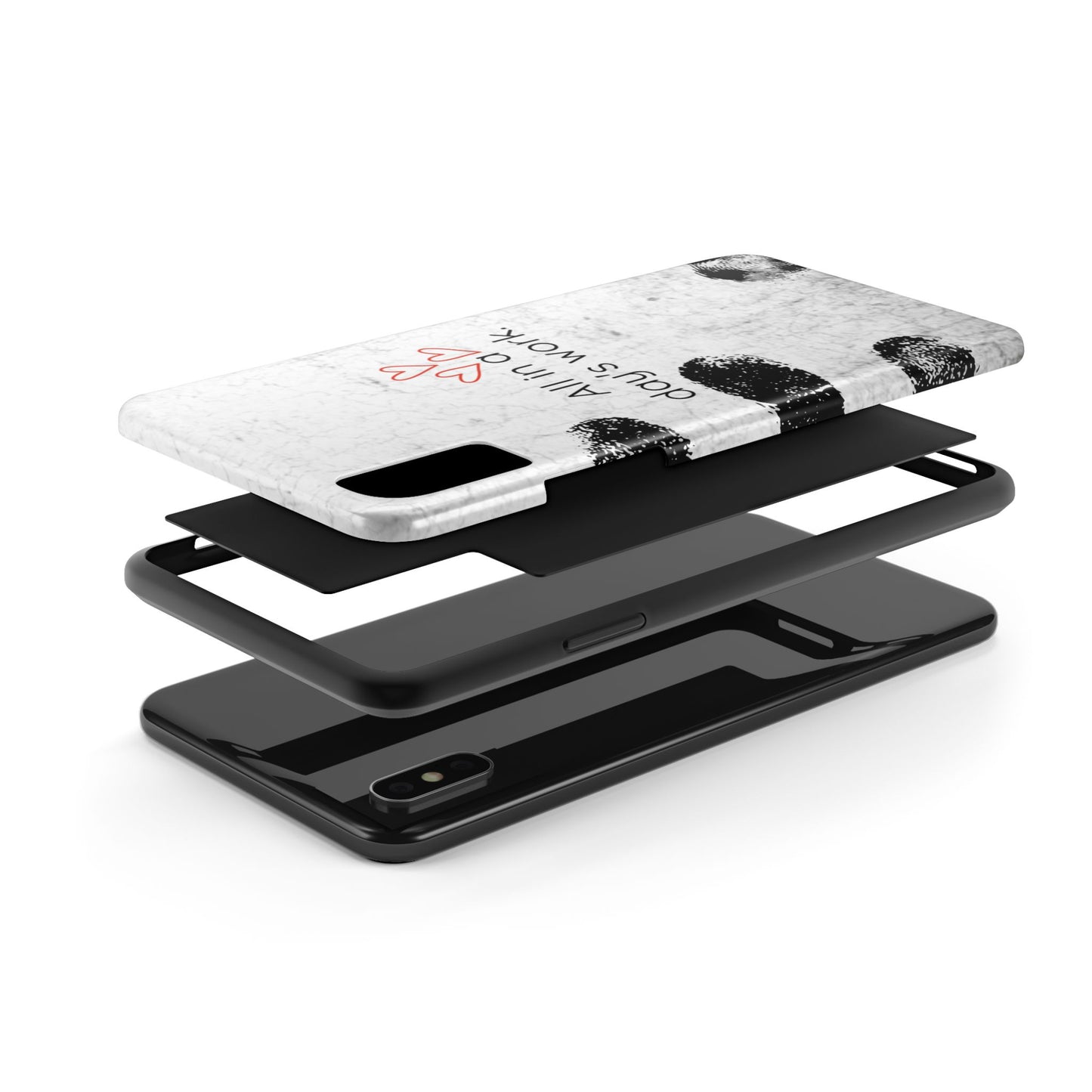 Tough Phone Cases - 'All in a Day's Work'
