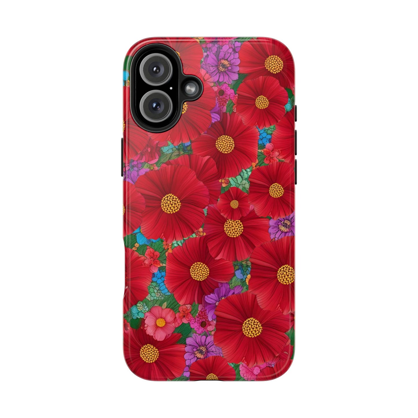 Tough Phone Cases - Beautiful Bold Red Poppies