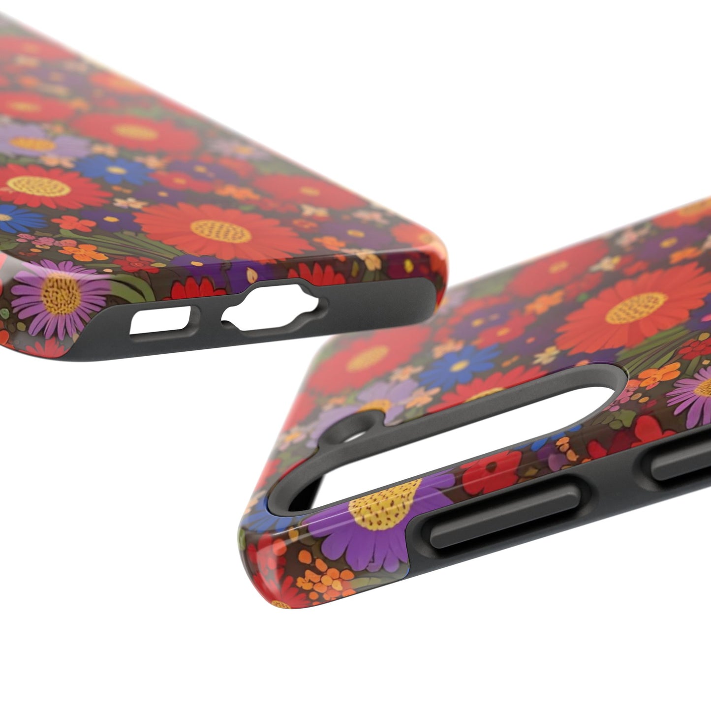 Tough Phone Cases - Vintage Flowers