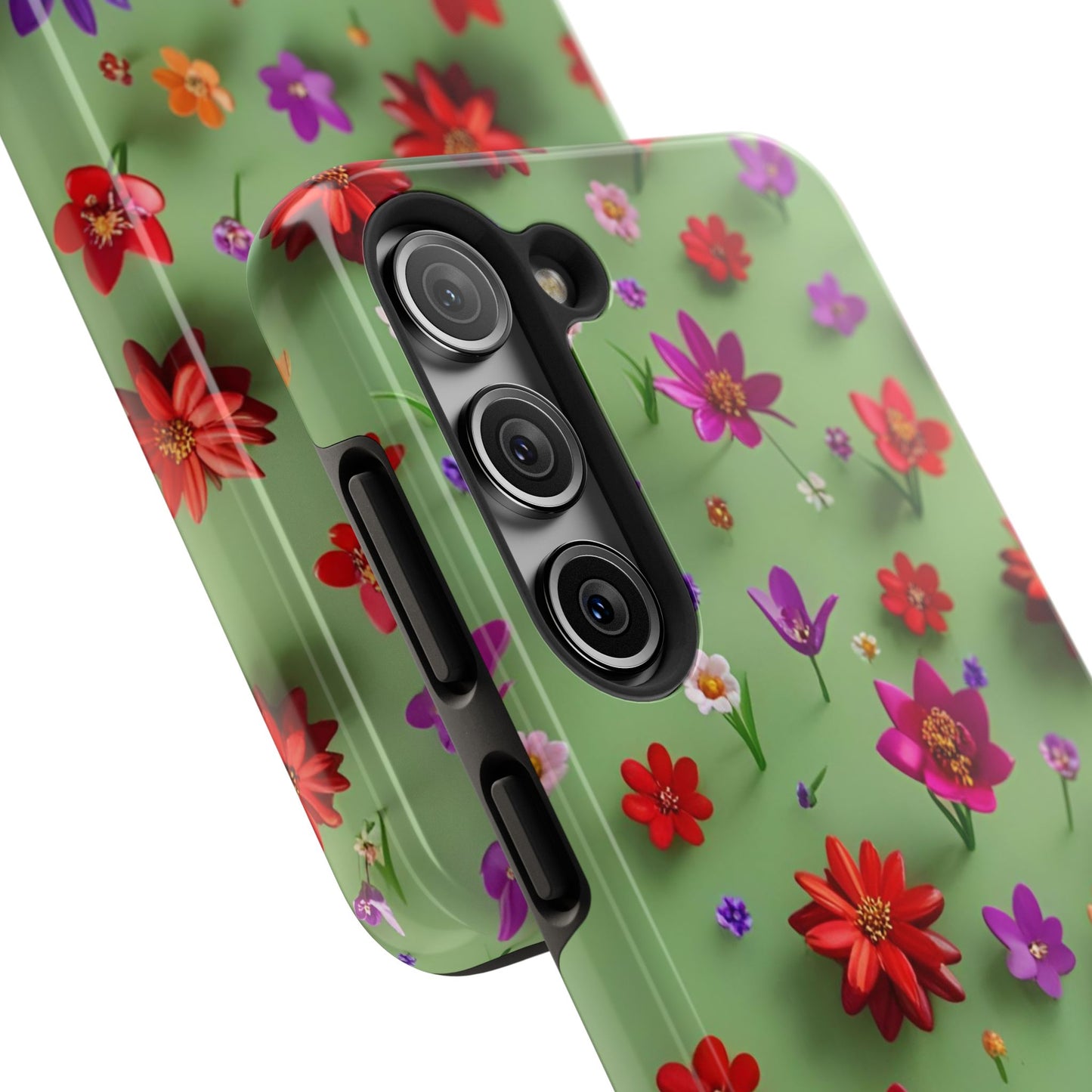 Tough Phone Cases - Summer Flowers in 3D