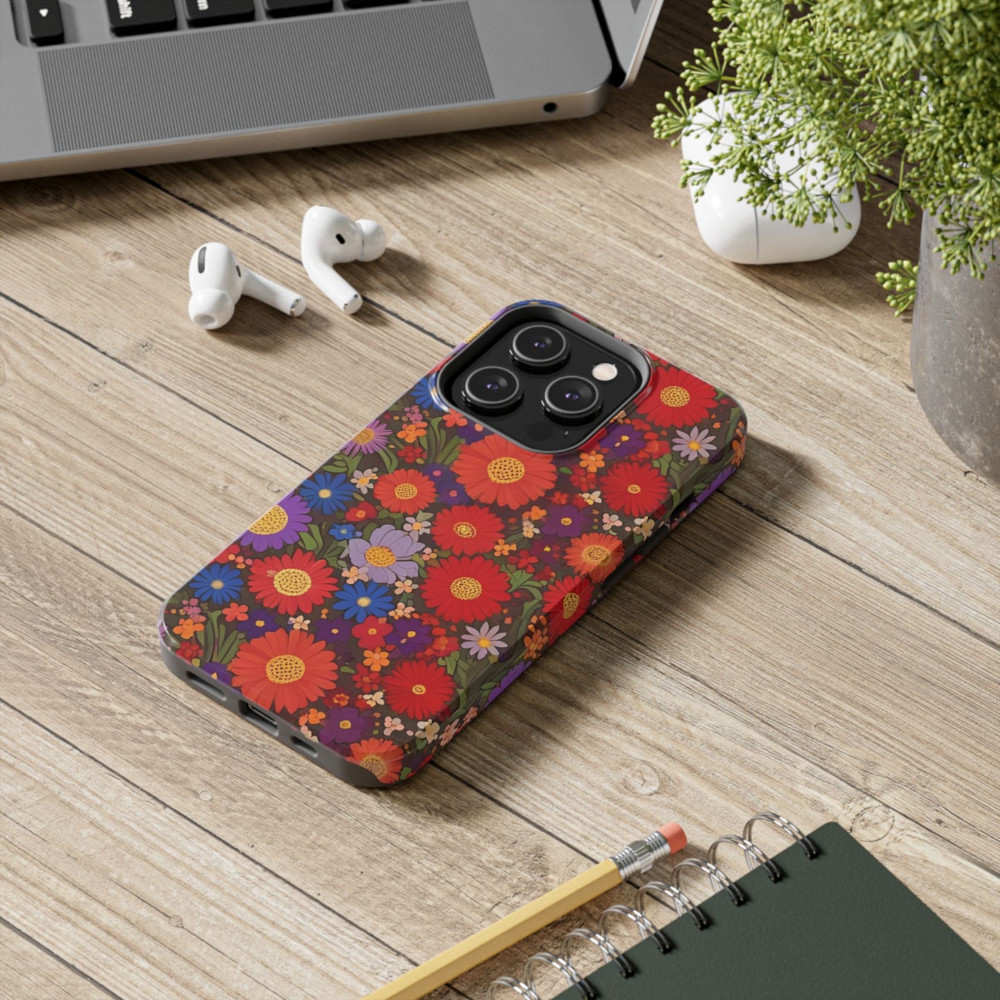 Tough Phone Cases - Vintage Flowers