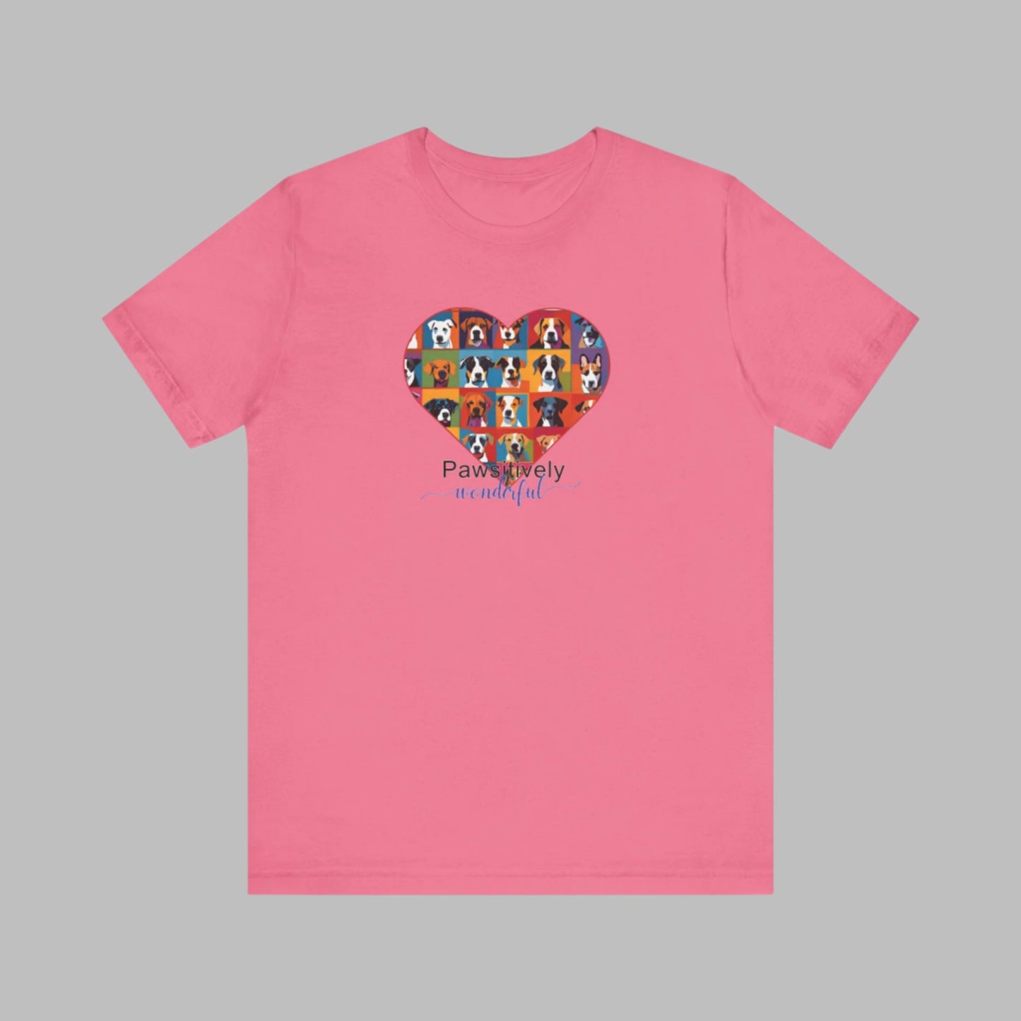 Pawsitively Wonderful Rescuers Fosters Vets Dog Lovers Tee - Men
