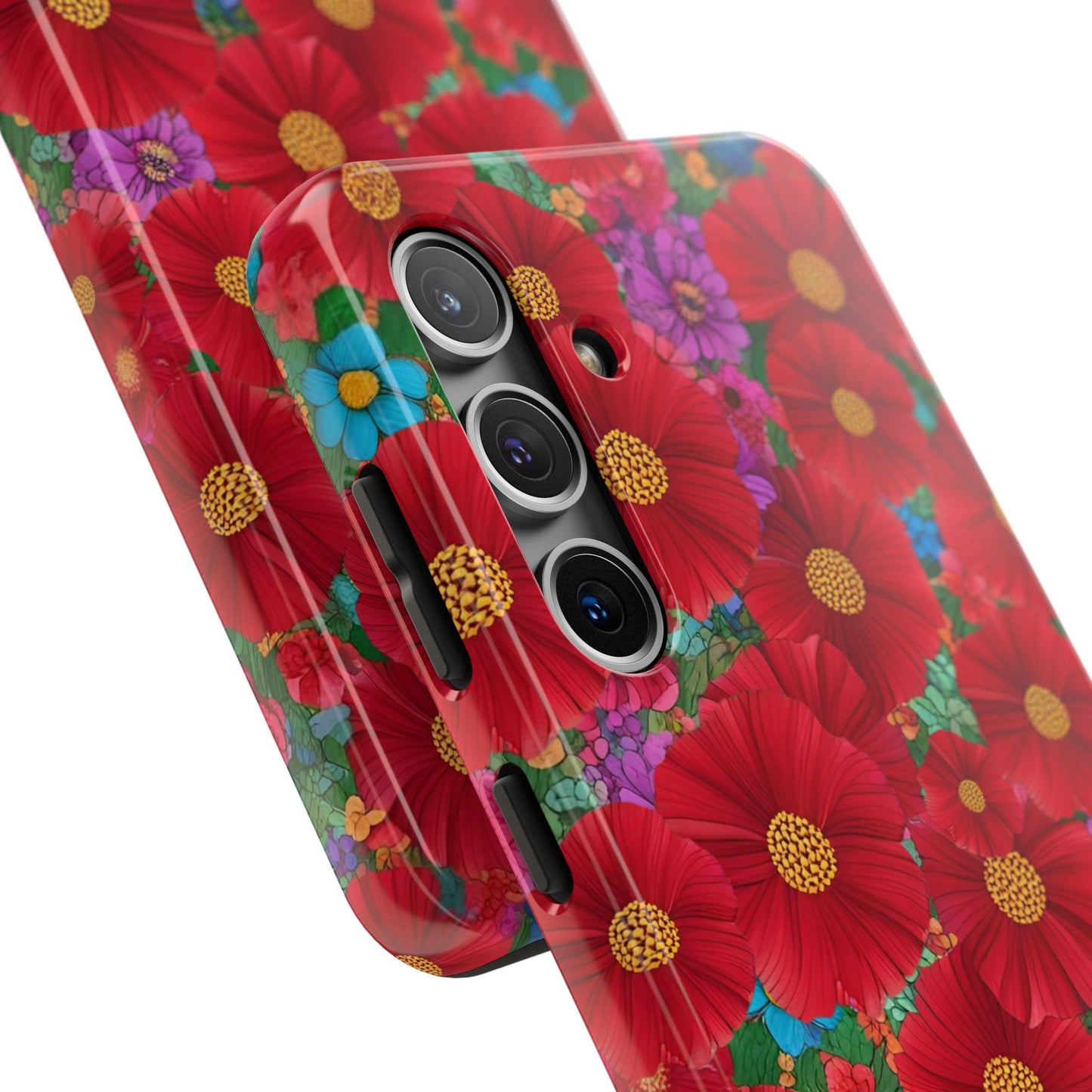 Tough Phone Cases - Beautiful Bold Red Poppies