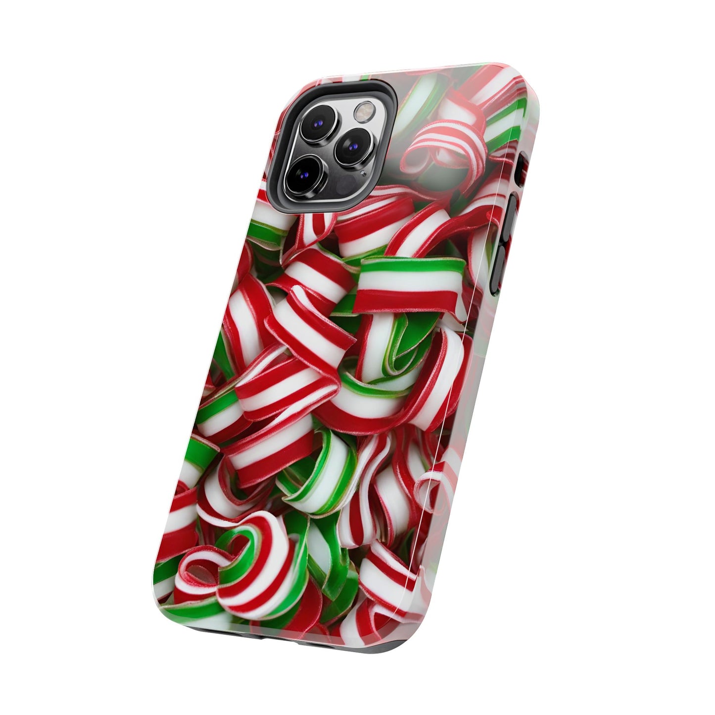 Christmas Ribbon Candy - Tough Phone Case for iPhone and Samsung Smartphones