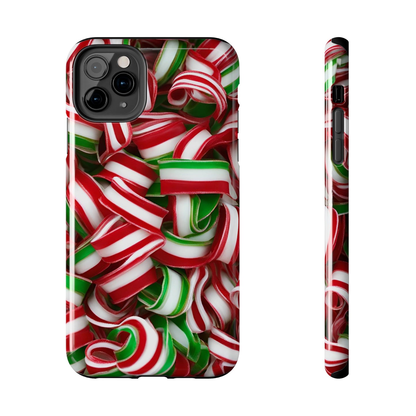 Christmas Ribbon Candy - Tough Phone Case for iPhone and Samsung Smartphones