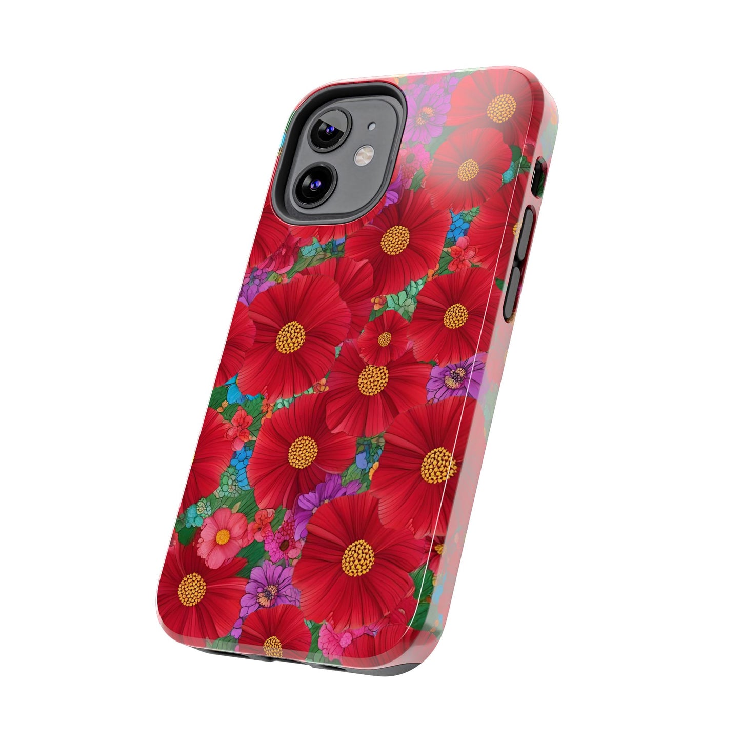 Tough Phone Cases - Beautiful Bold Red Poppies