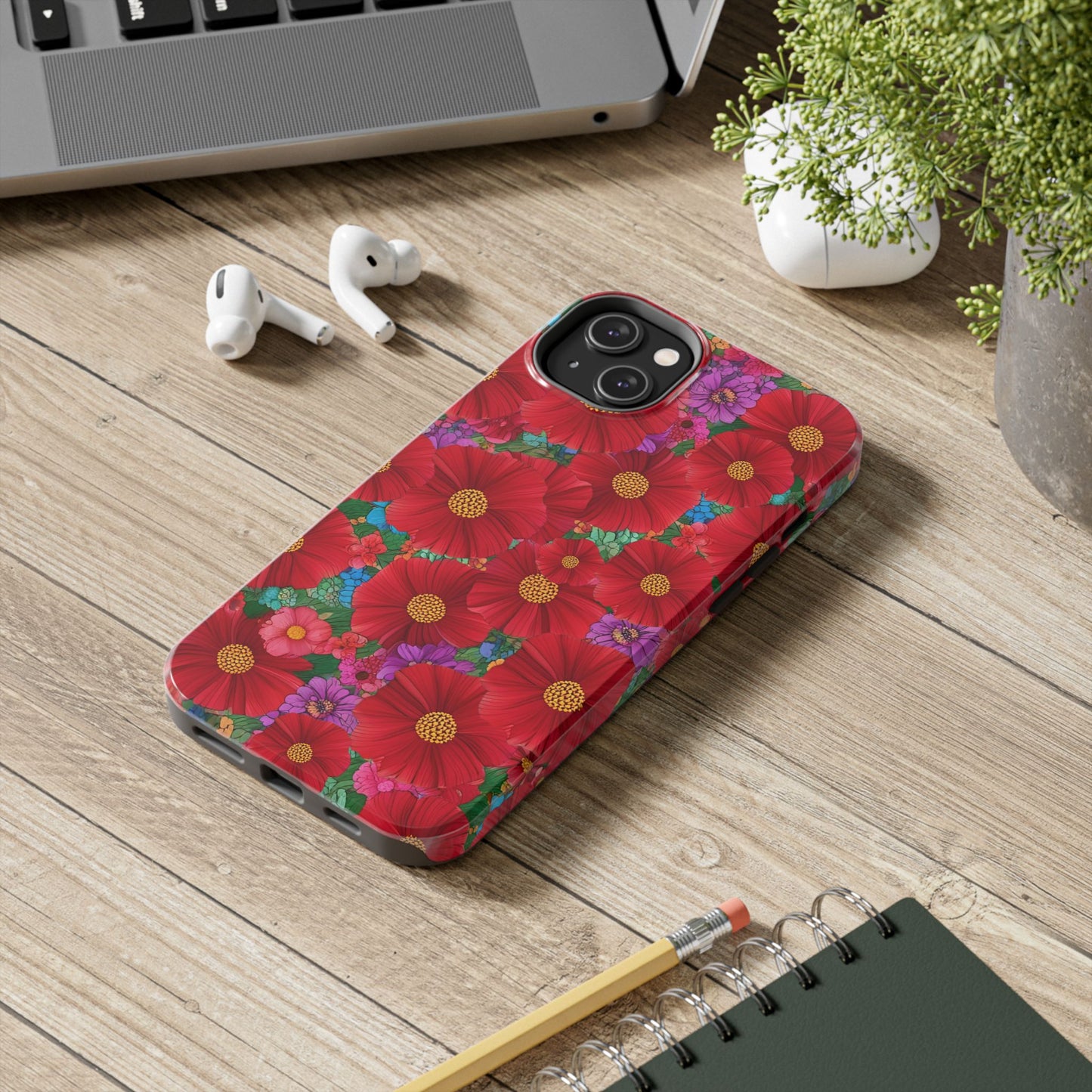Tough Phone Cases - Beautiful Bold Red Poppies