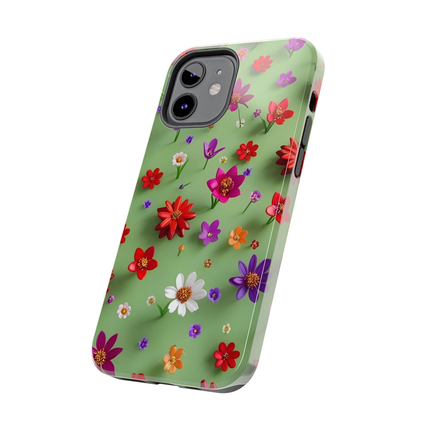 Tough Phone Cases - Summer Flowers in 3D