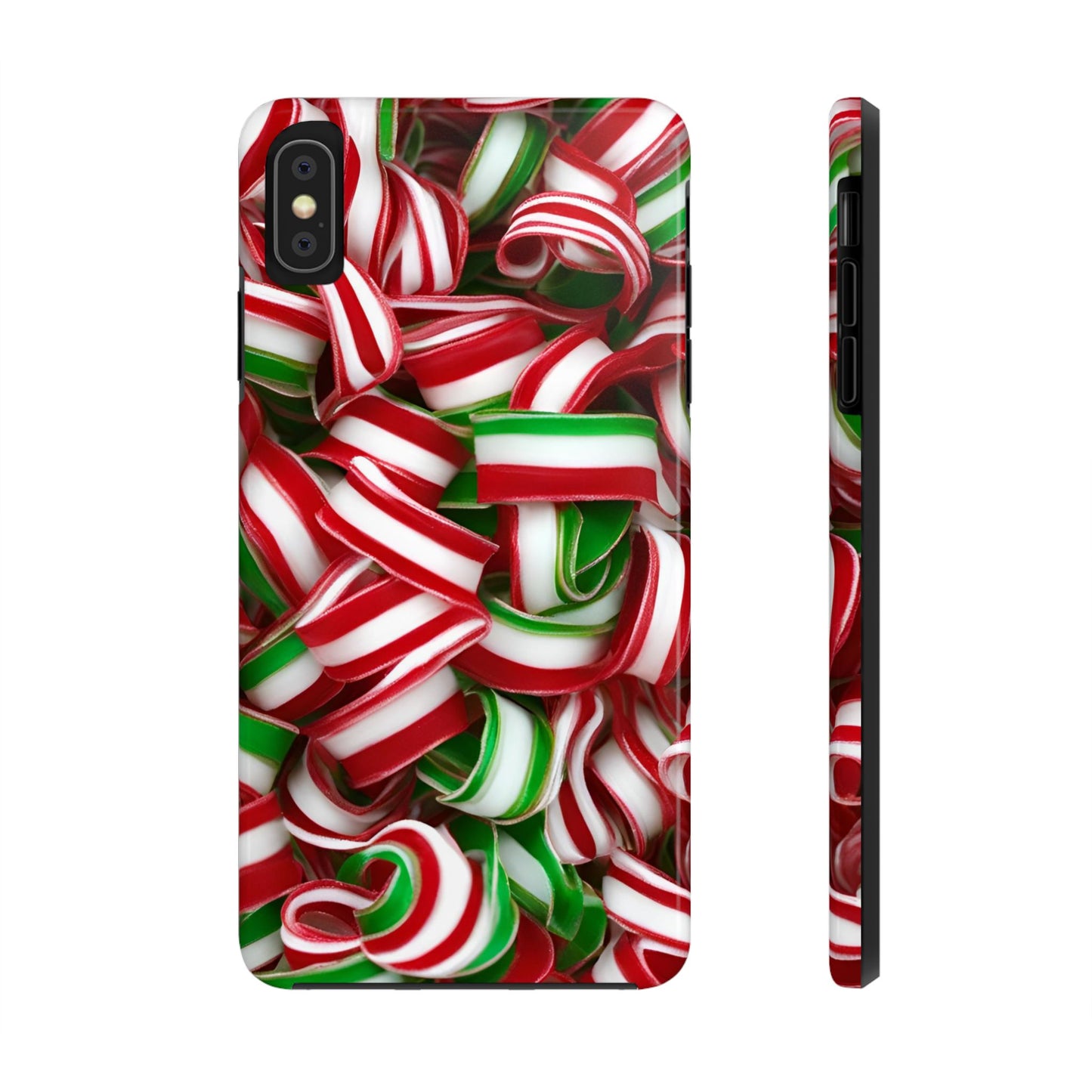 Christmas Ribbon Candy - Tough Phone Case for iPhone and Samsung Smartphones