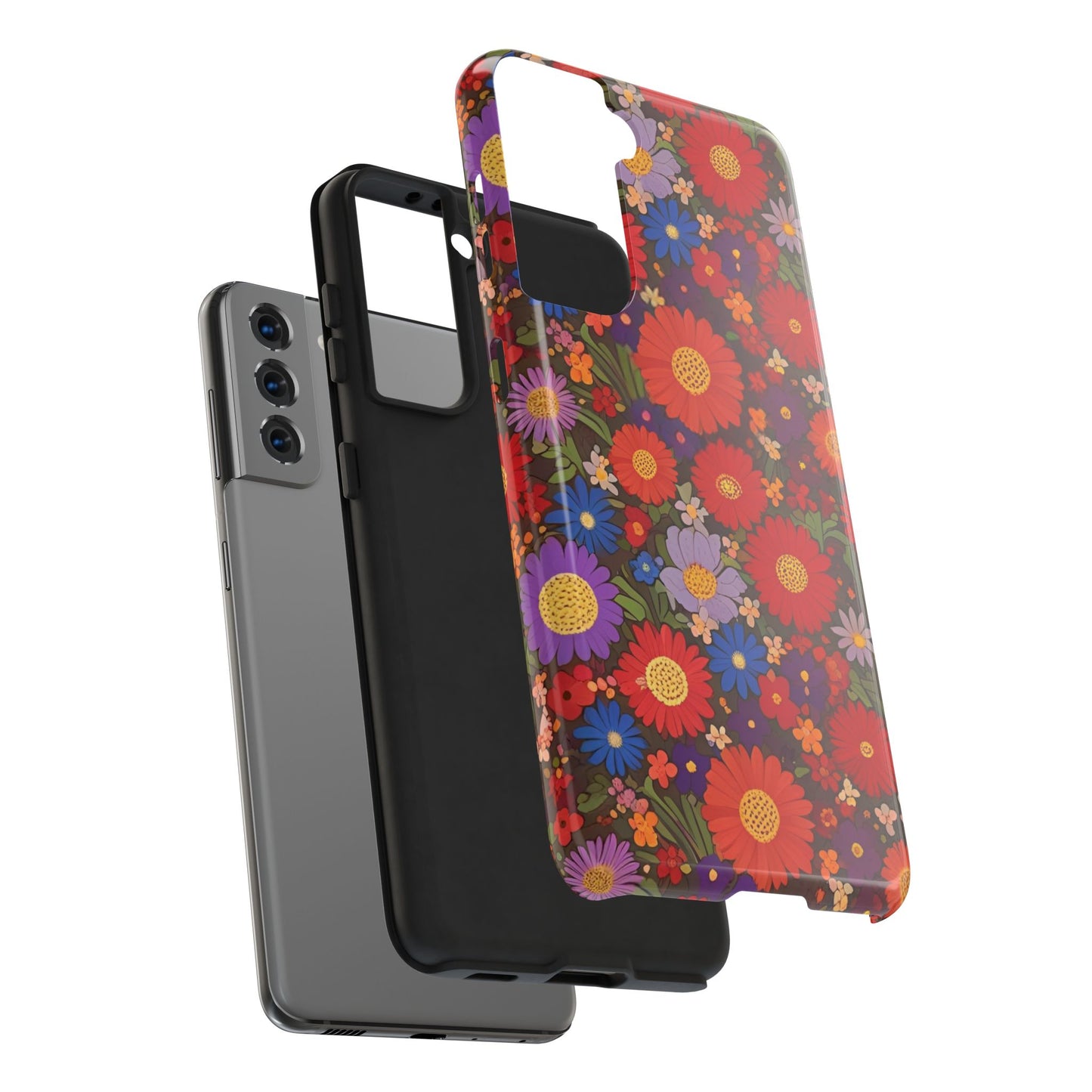 Tough Phone Cases - Vintage Flowers