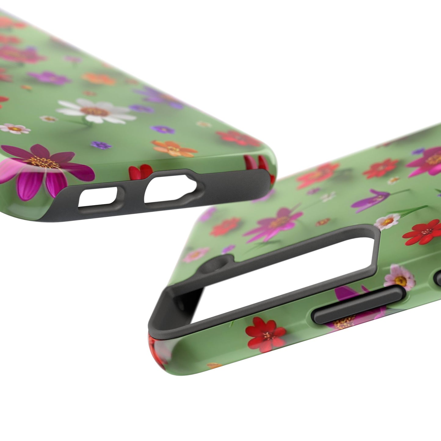 Tough Phone Cases - Summer Flowers in 3D