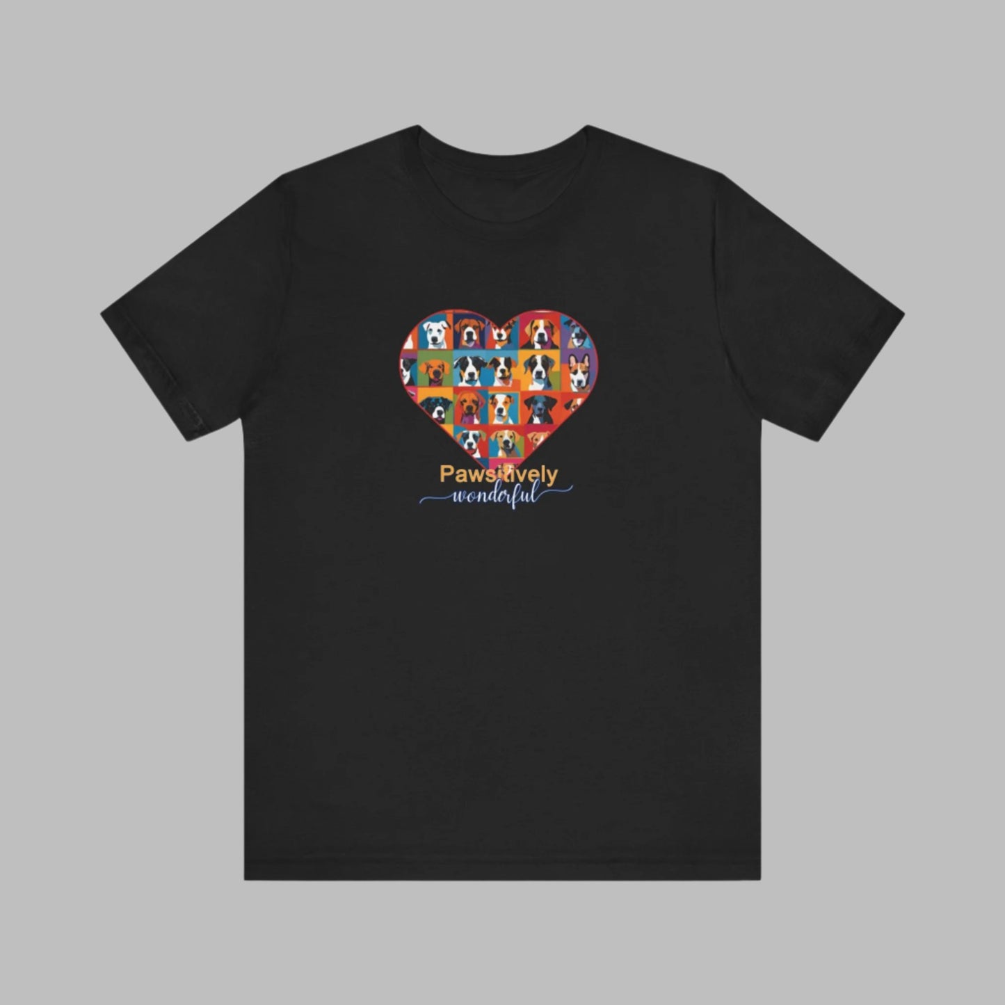 Pawsitively Wonderful Rescuers Fosters Vets Dog Lovers Tee - Men