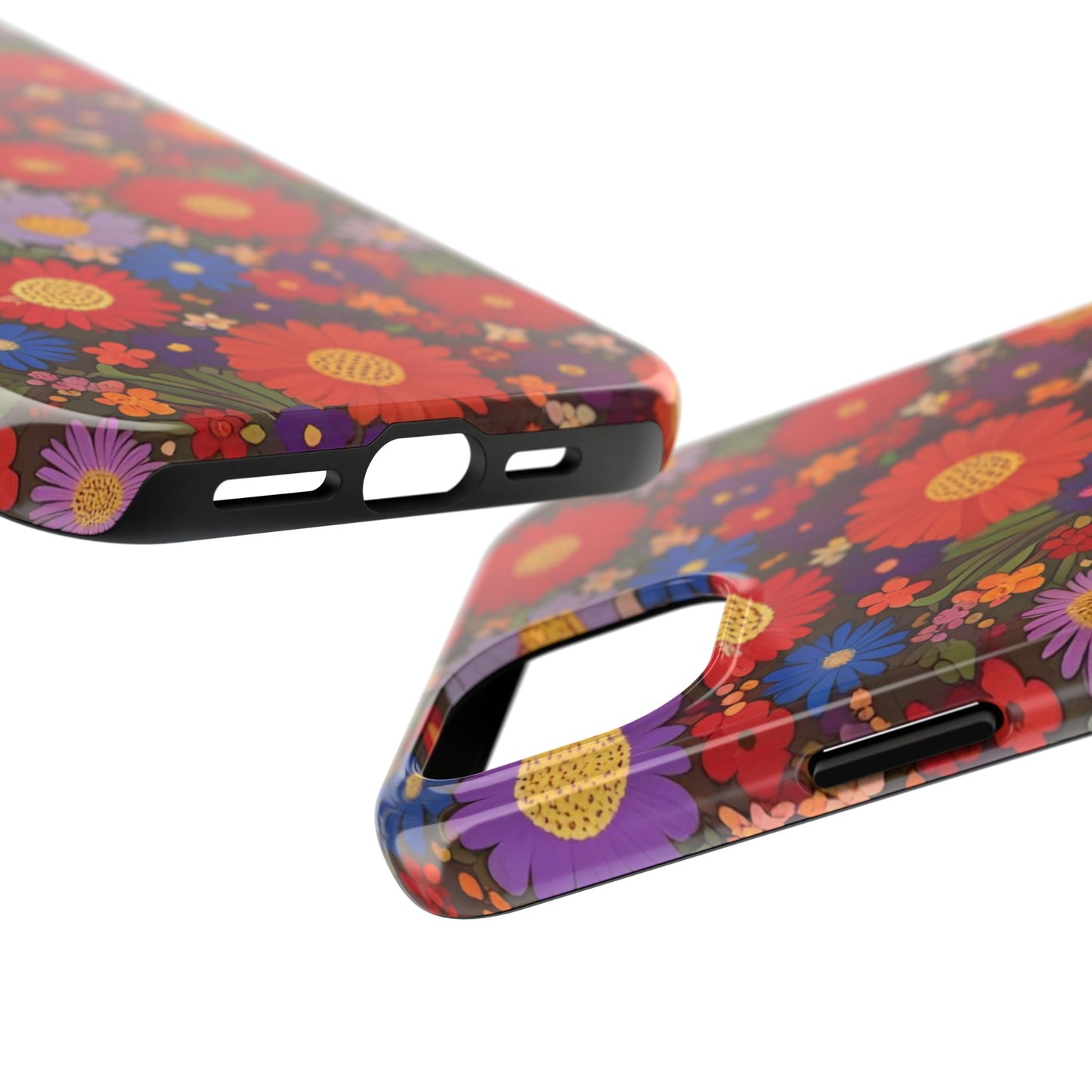 Tough Phone Cases - Vintage Flowers
