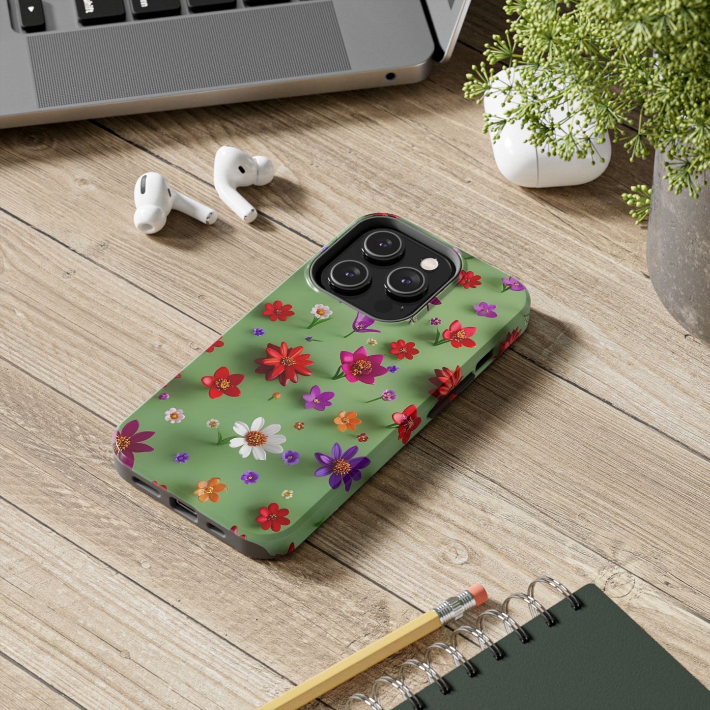 Tough Phone Cases - Summer Flowers in 3D